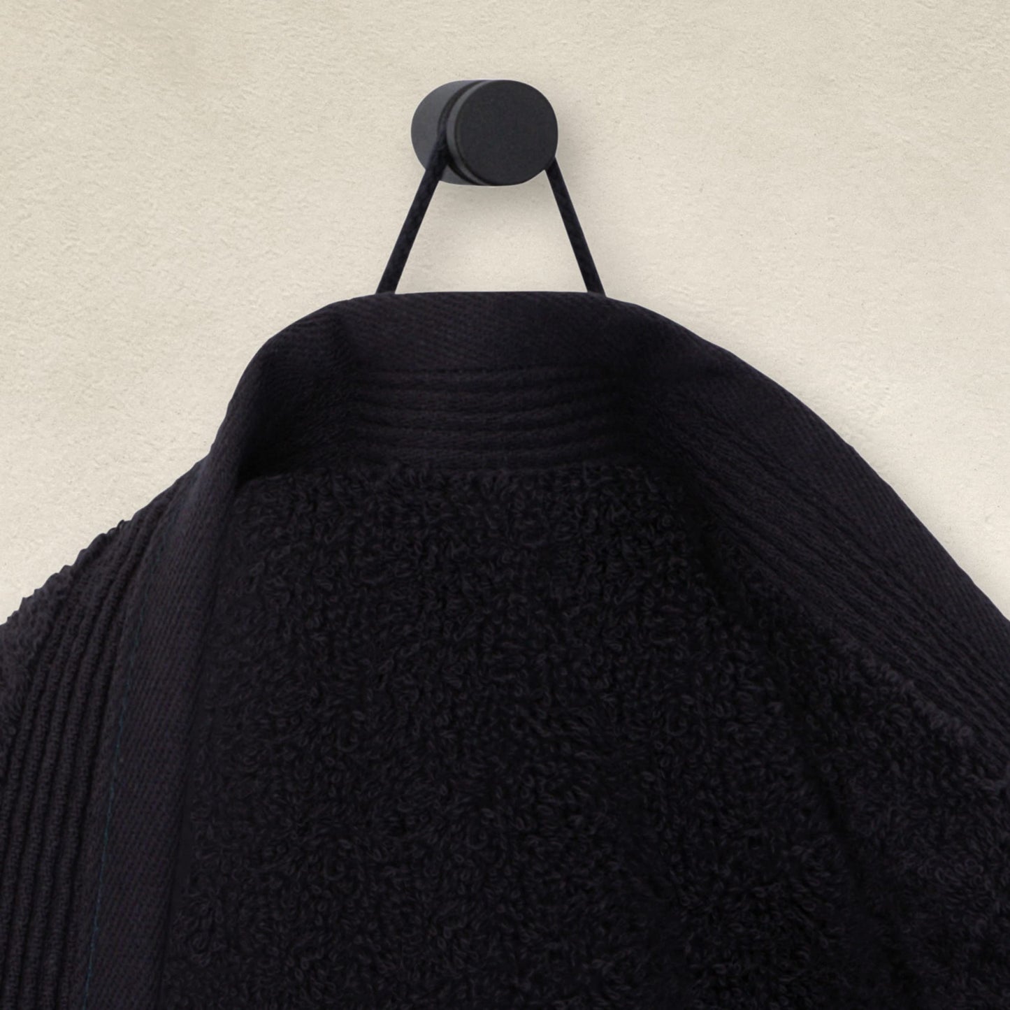 Möve Superwuschel sauna towel 80 x 200 cm made of 100% cotton, dark grey - 017258775-080200-820