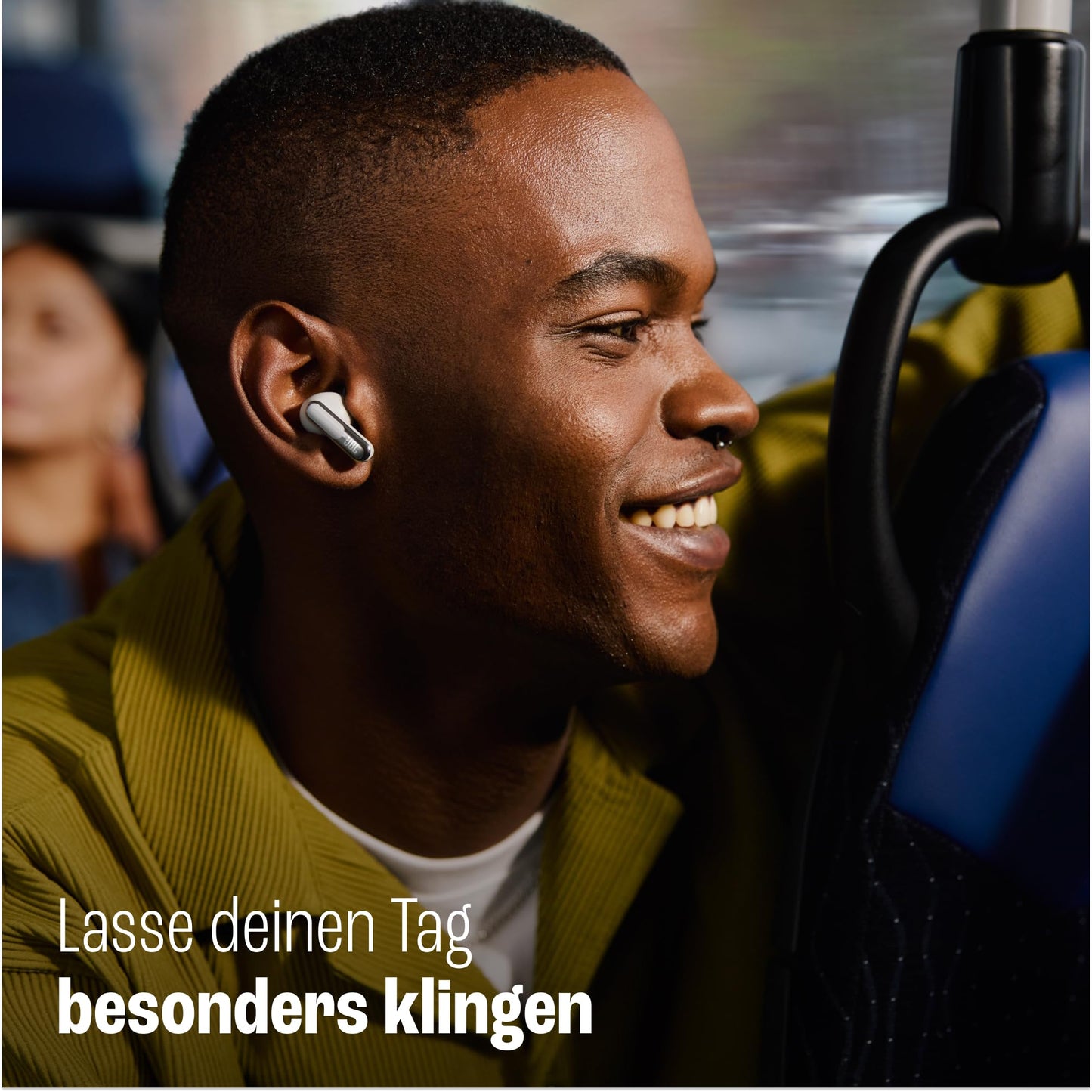 JBL Live Flex 3, wireless earbud headphones with Bluetooth, 50 hours of battery life, True Adaptive Noise Canceling and high-resolution JBL Signature Sound, IP54 waterproof, with earplugs, purple - JBLLIVEFLEX3PUR