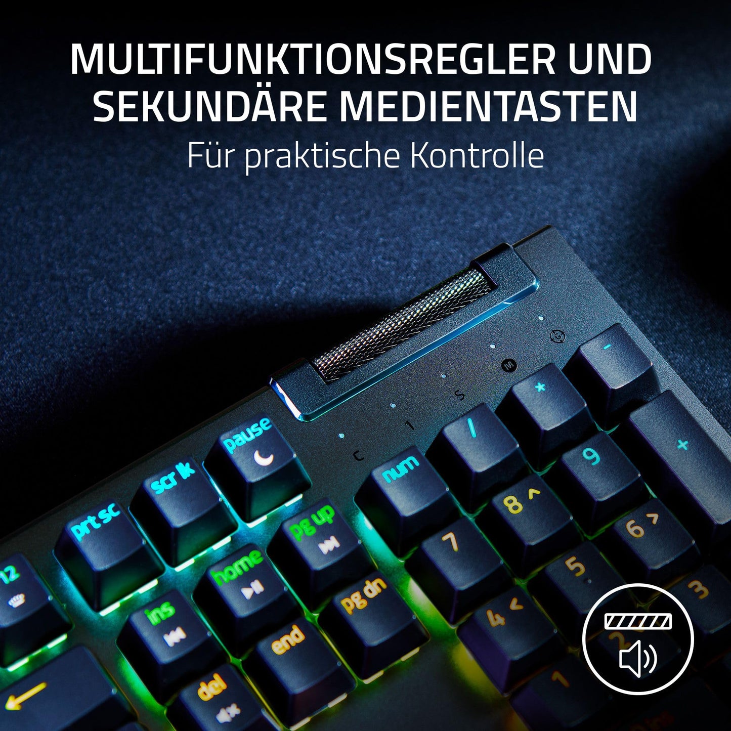 Razer BlackWidow V4 X Green Switch (RZ03-04700100-R3M1)
