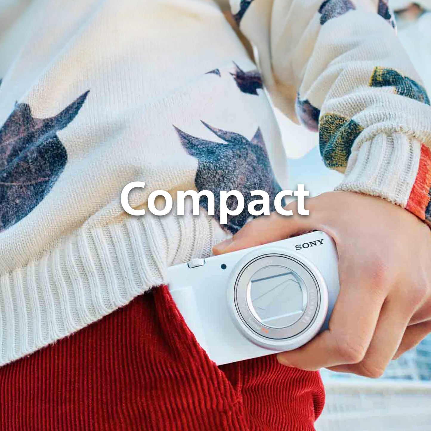 Sony ZV-1 II | High-quality hybrid travel camera in white - ZV1M2W.CE3