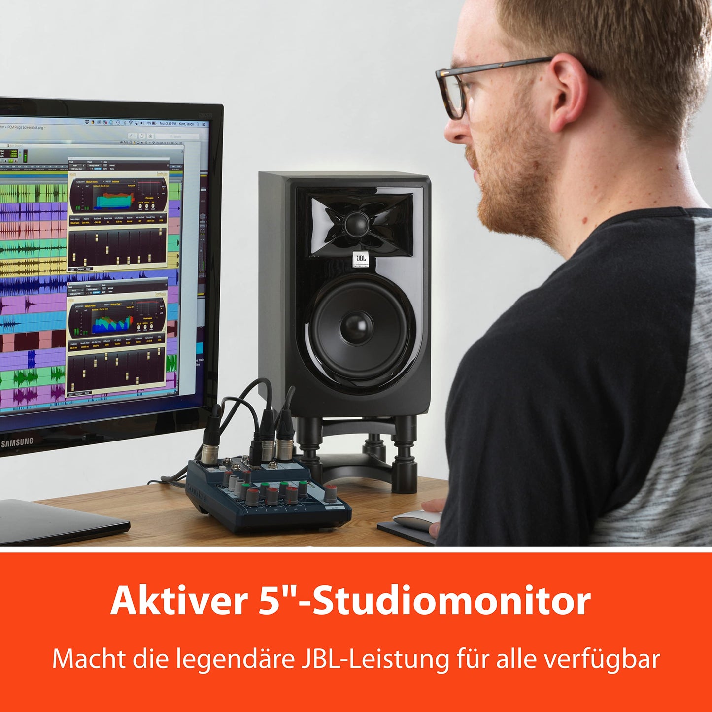 JBL 305P MKII Studio reference monitors - 305PMKII