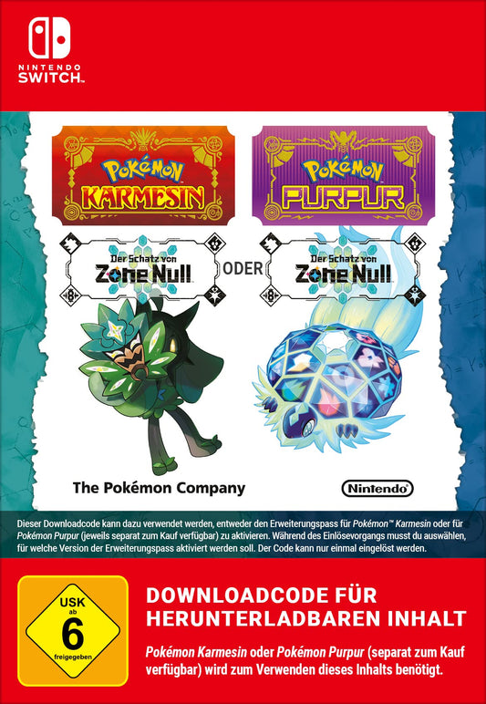 Pokémon Crimson/Purple The Treasure of Zone Zero | Nintendo Switch - Download Code - 10009827