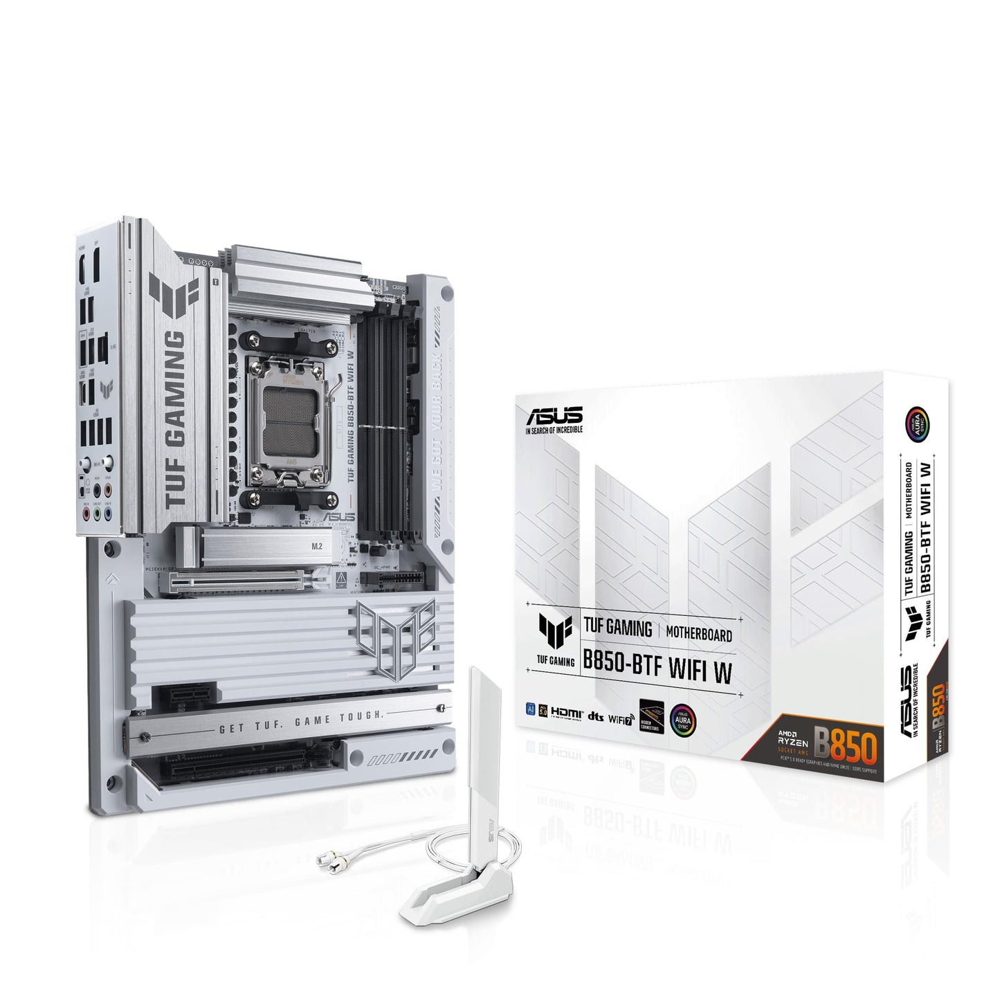 ASUS TUF Gaming B850-BTF WiFi W motherboard socket AMD AM5 - 90MB1KW0-M0EAY0