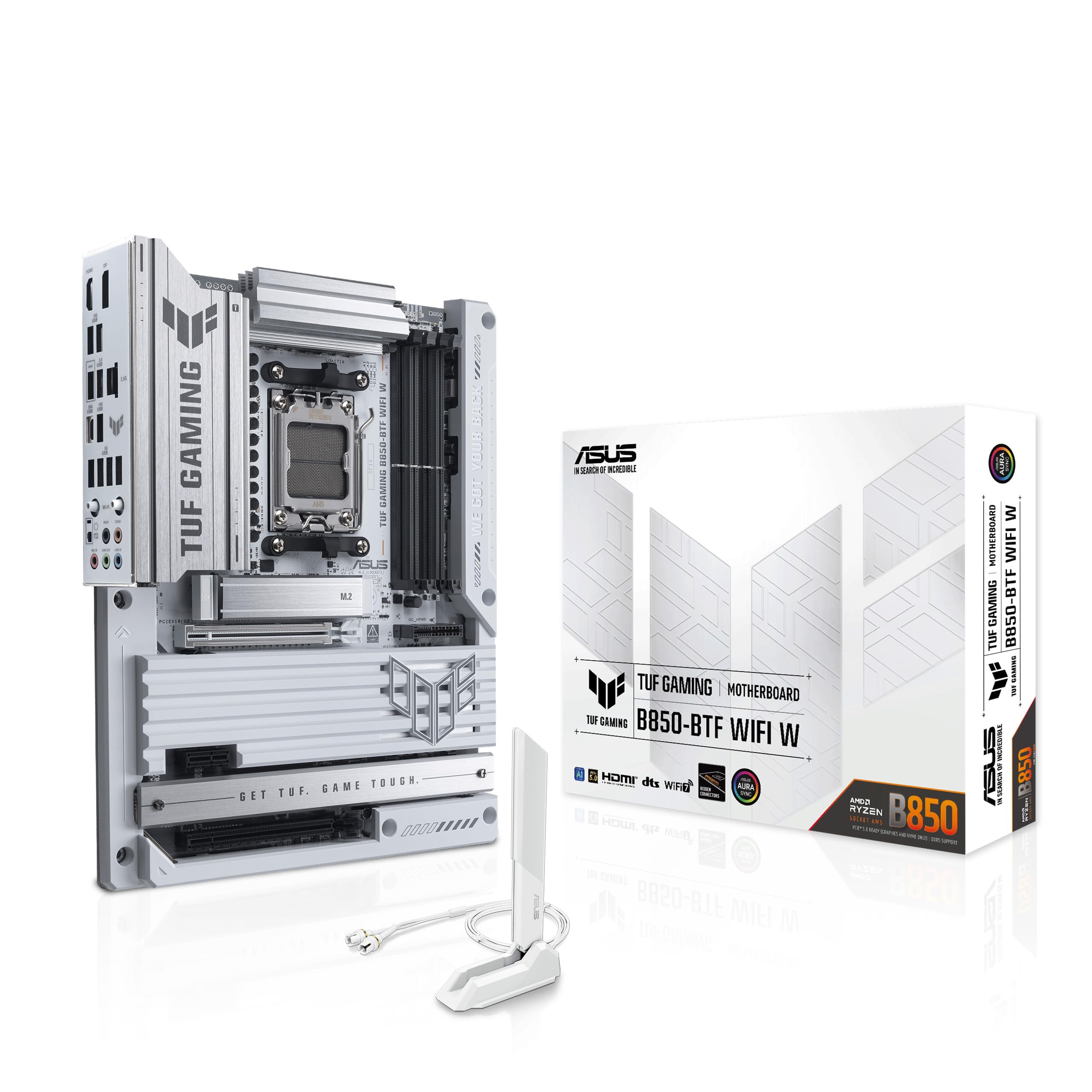 ASUS TUF Gaming B850-BTF WiFi W motherboard socket AMD AM5 - 90MB1KW0-M0EAY0