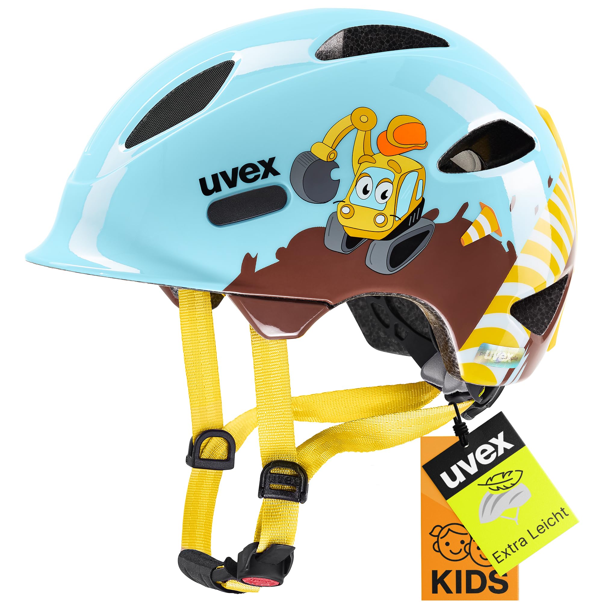 uvex OYO Style children's bicycle helmet, Digger Cloud, 45-50 cm - S4100470915