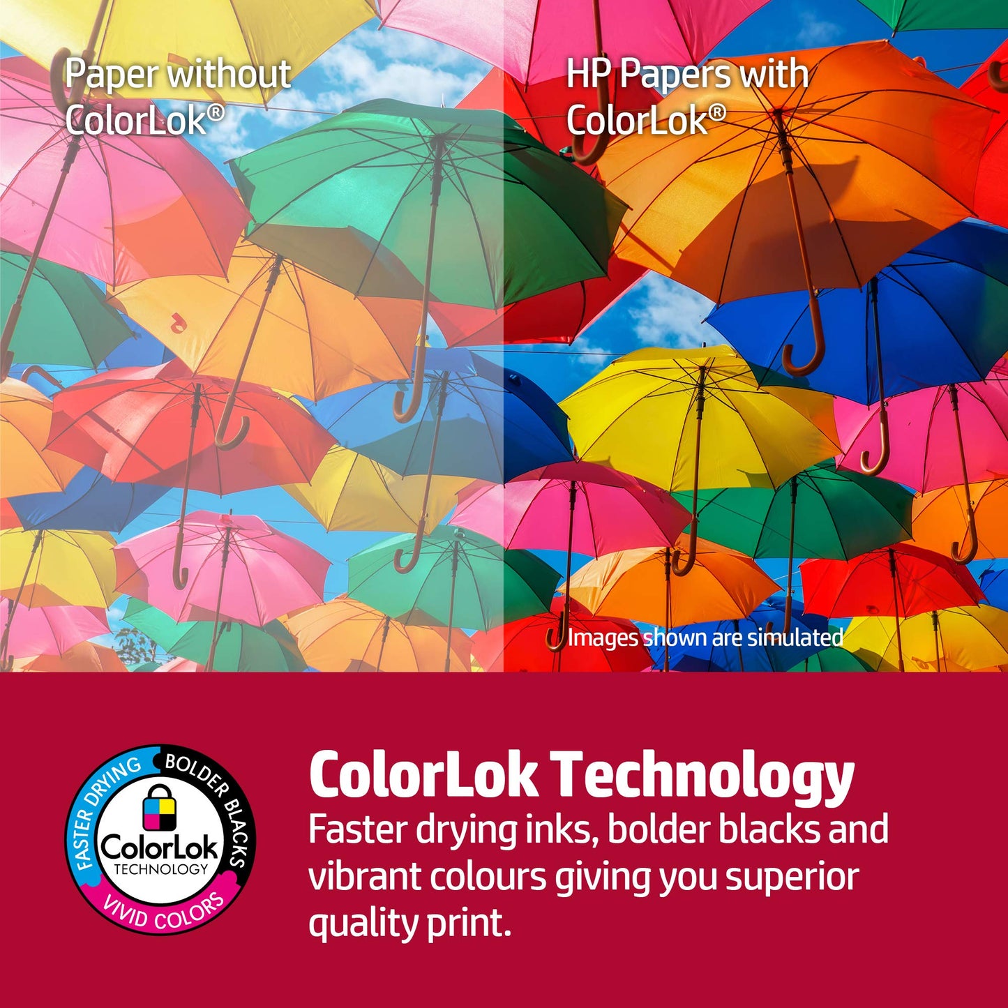 HP ColorChoice, CHP755, Digitaldruckpapier, 200g/m², A4, Paket zu 250 Blatt