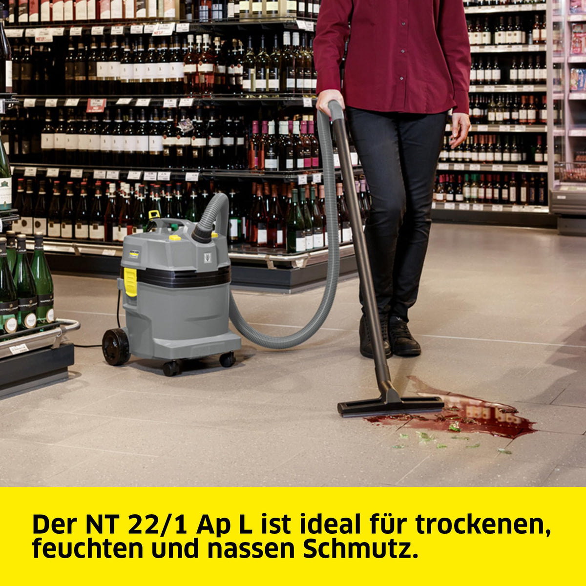KÄRCHER Professional Wet and Dry Vacuum Cleaner NT 22/1 Ap L - 1.378-600.0