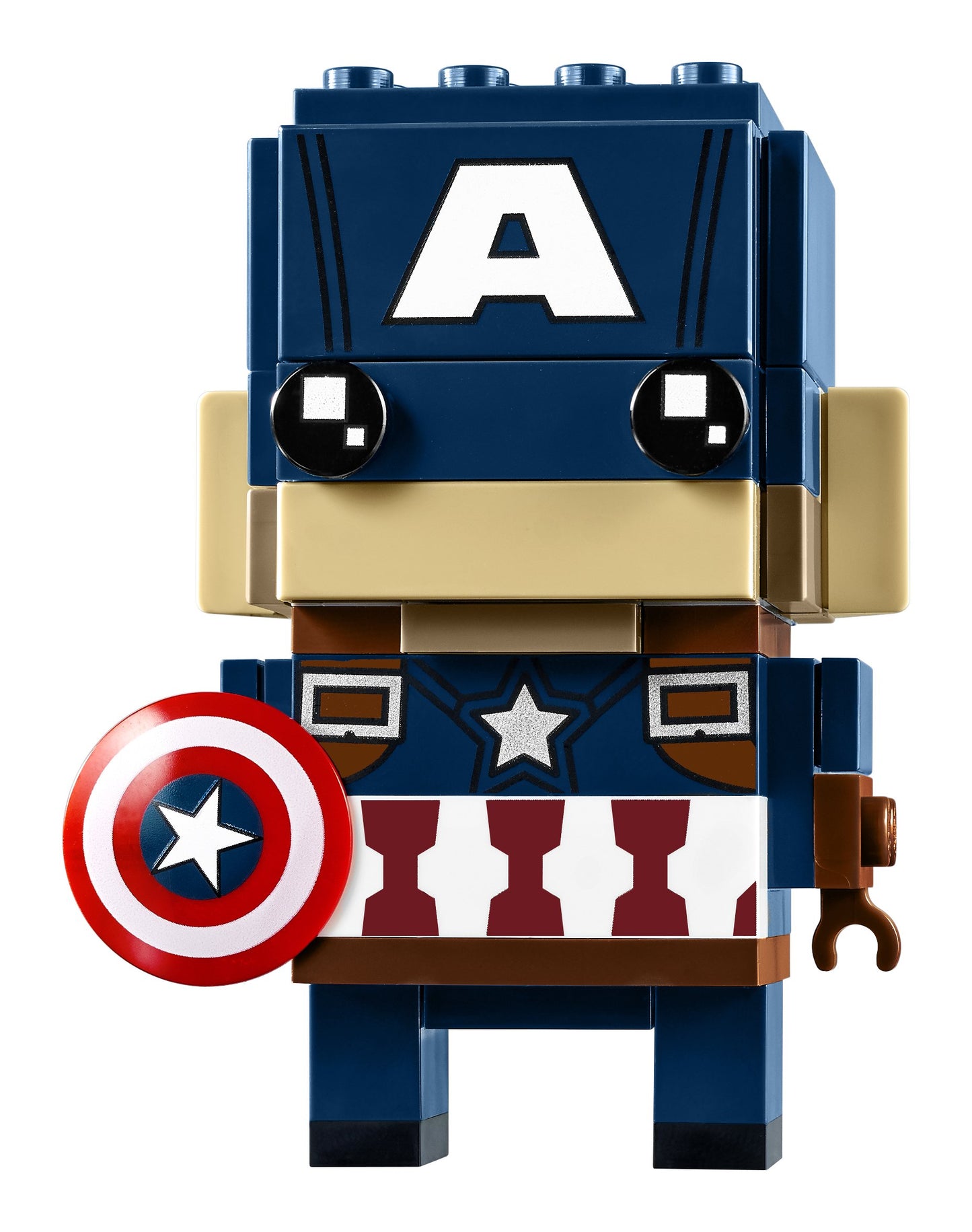 LEGO Brickheadz 41589 - Captain America, construction toy