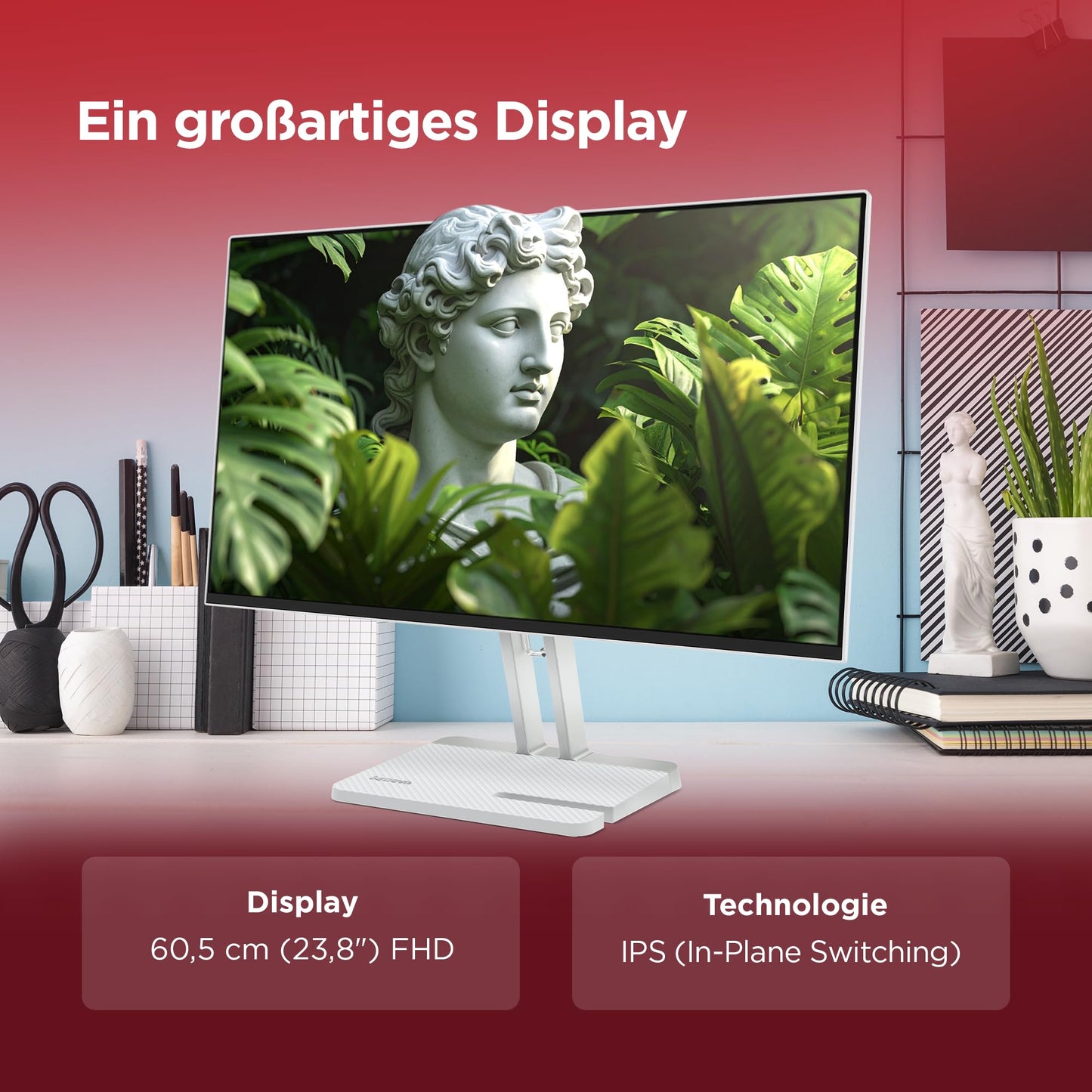Lenovo L24-4C | 24" Full HD WLED Monitor - 67DDKAC6EU
