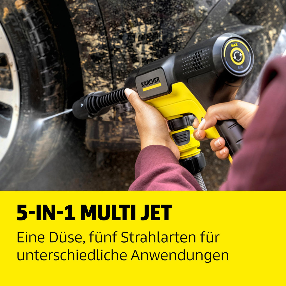 KÄRCHER Cordless Pressure Washer OC 7-18 Handheld Battery Set - 1.328-145.0
