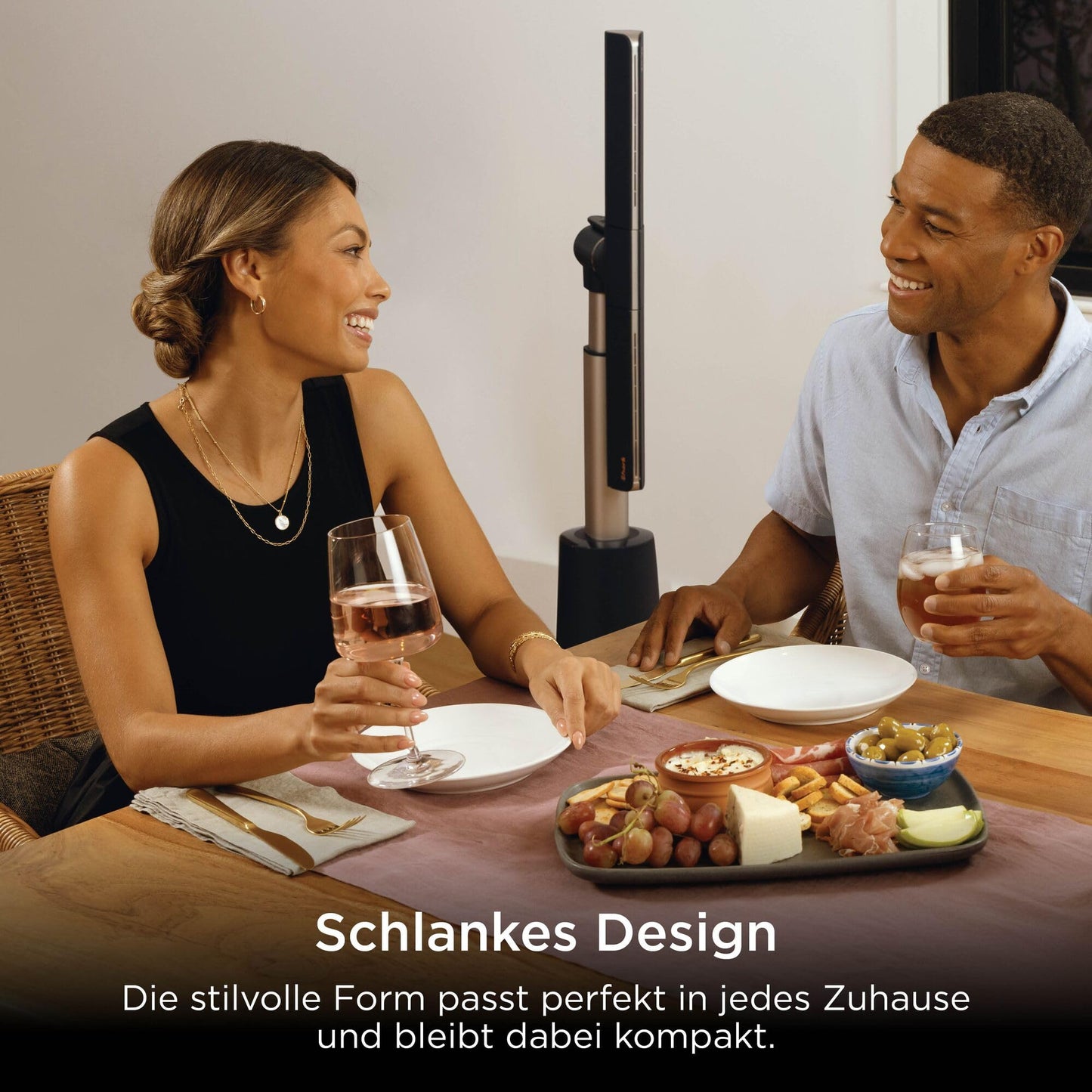 Shark TurboBlade Tower Fan, Quiet, High Speed System, Air Circulation up to 20 Meters, 10 Speeds, 180° Oscillation, Remote Control, Timer, Easy Cleaning, Anthracite TF200SEU