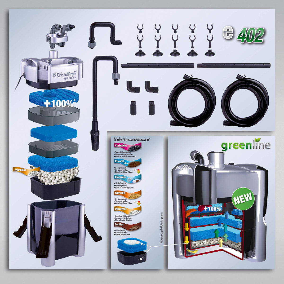 JBL CristalProfi e402 greenline external filter - 6028000.0