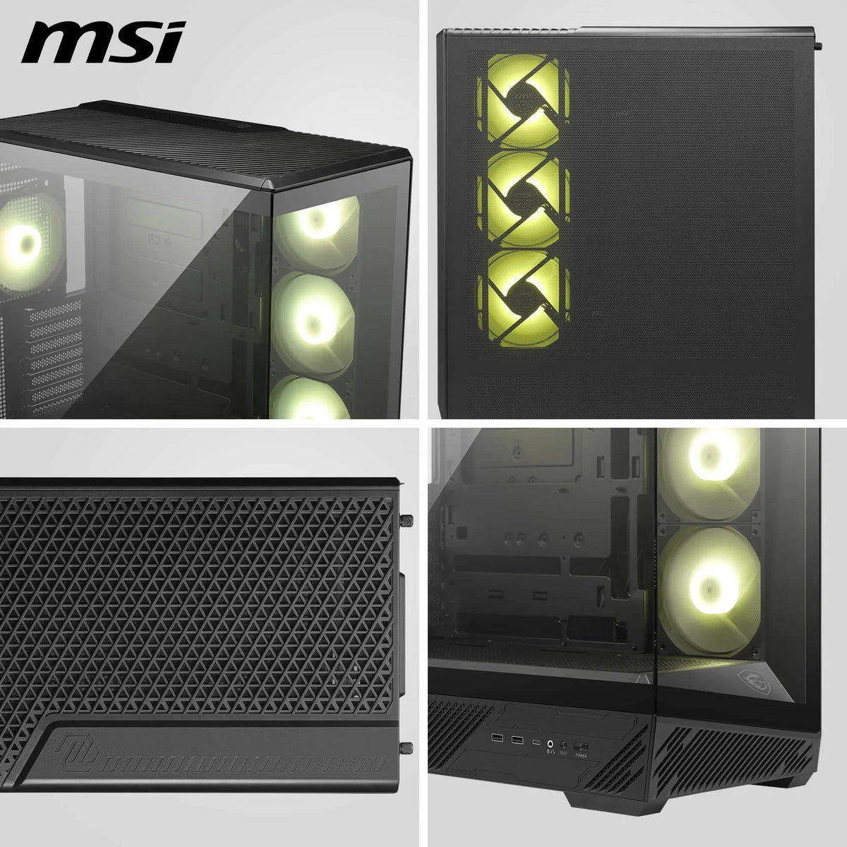 MSI MAG PANO 130R PZ – Carcasa de gaming Mid-Tower - 306-7G32R21-HH9