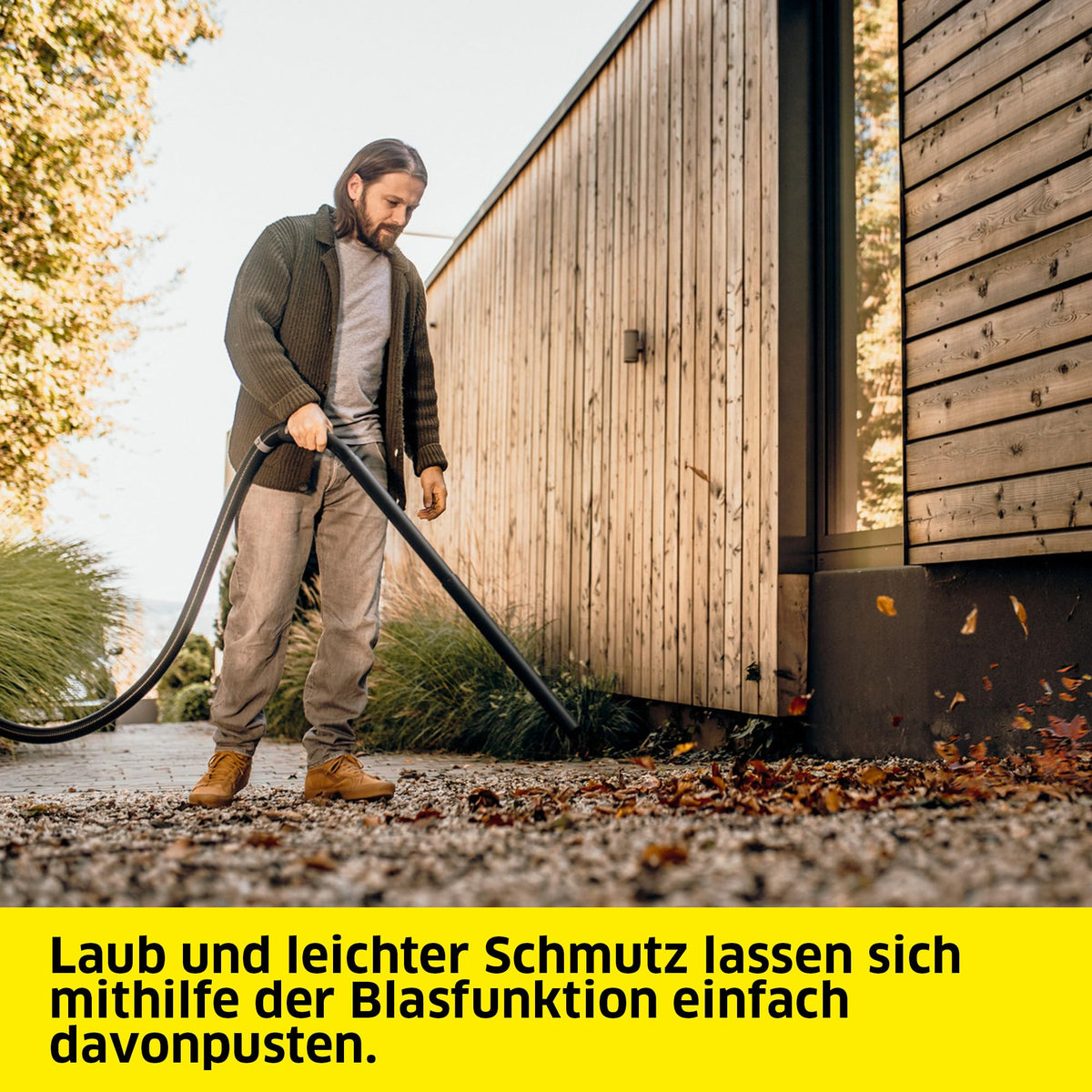 KÄRCHER Wet/Dry Vacuum Cleaner WD 3 V-17/4/20, Plastic Container: 17 l - 1.628-130.0