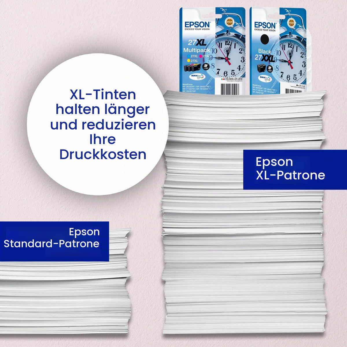 Epson Original 27XXL Ink Cartridge (WF-3620DWF, WF-3640DTWF, WF-7110DTW, WF-7210DTW, WF-7610DWF, WF-7620DTWF, WF-7710DWF, WF-7715DWF, WF-7720DTWF), black - C13T27914012