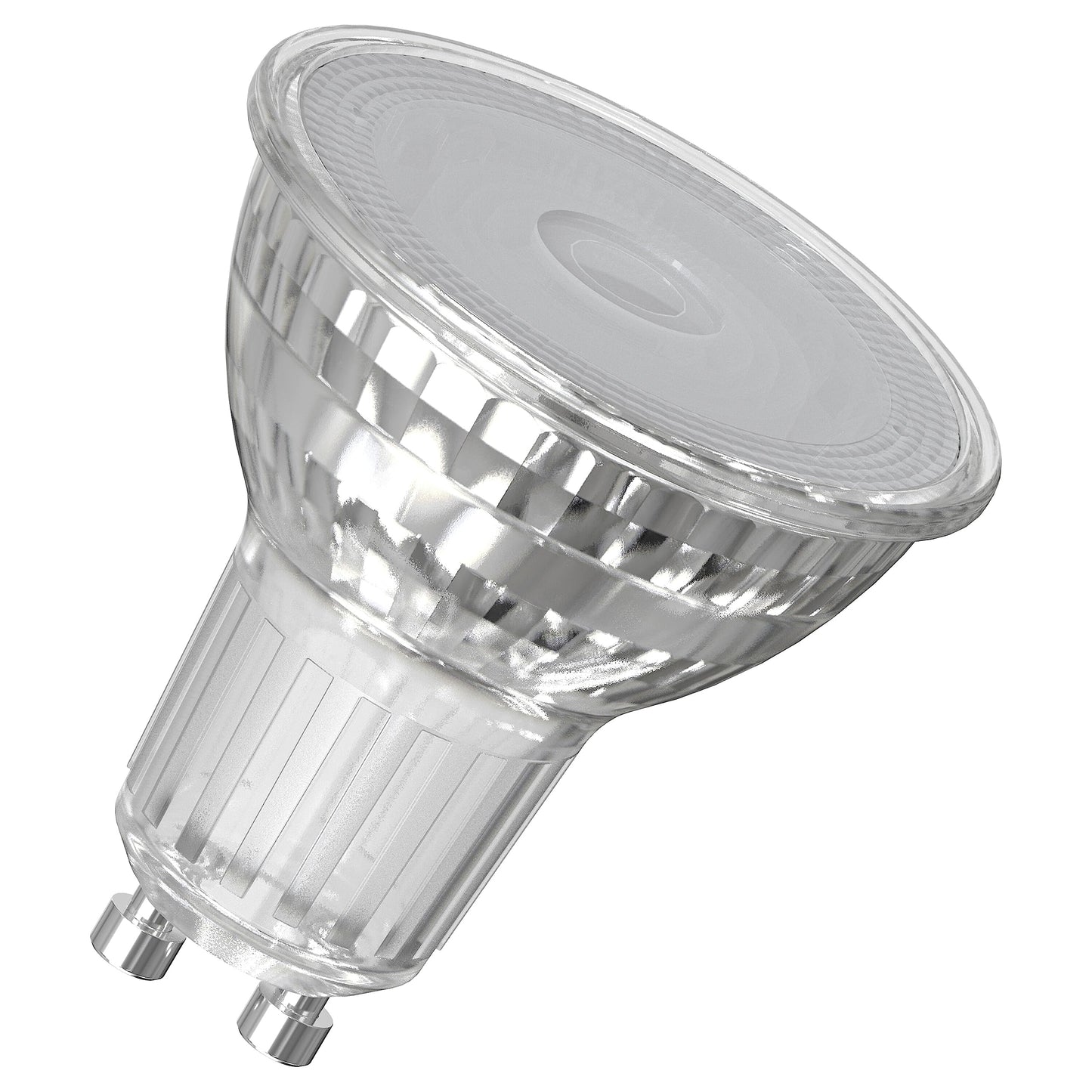 Osram LED Star Value PAR16 LED lamp for GU10 base, reflector lamp, GL, 620 lumens, cold white (4000K), replacement for conventional 49W light bulbs, not dimmable, pack of 10 - 4058075096738