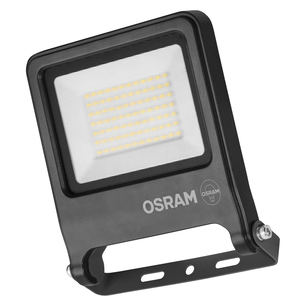 Osram ENDURA FLOOD PC 50W LED Floodlight, 3000K warm white, 5000 lumens, IP65 floodlight, sustainable aluminum, 100 lm/W efficiency, dark gray - 4099854486548