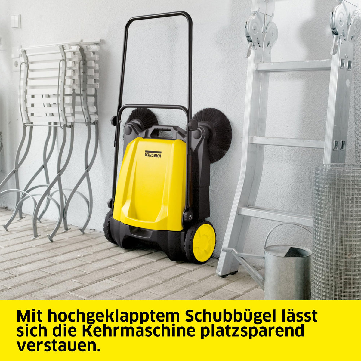 Kärcher Sweeper S 3 Twin 2-in-1, up to 1,800 m²/h area - 1.766-315.0