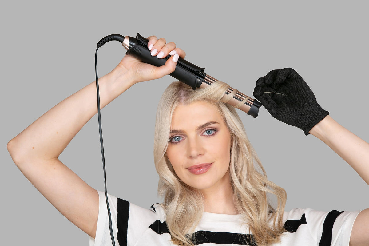 Remington ONE Straightener & Curling Iron [2in1 Multistyler] Straightening/Curling mode with switchable heated outer surface (includes brush, clips, glove, 150-230° digital display) Hair Straightener S6078