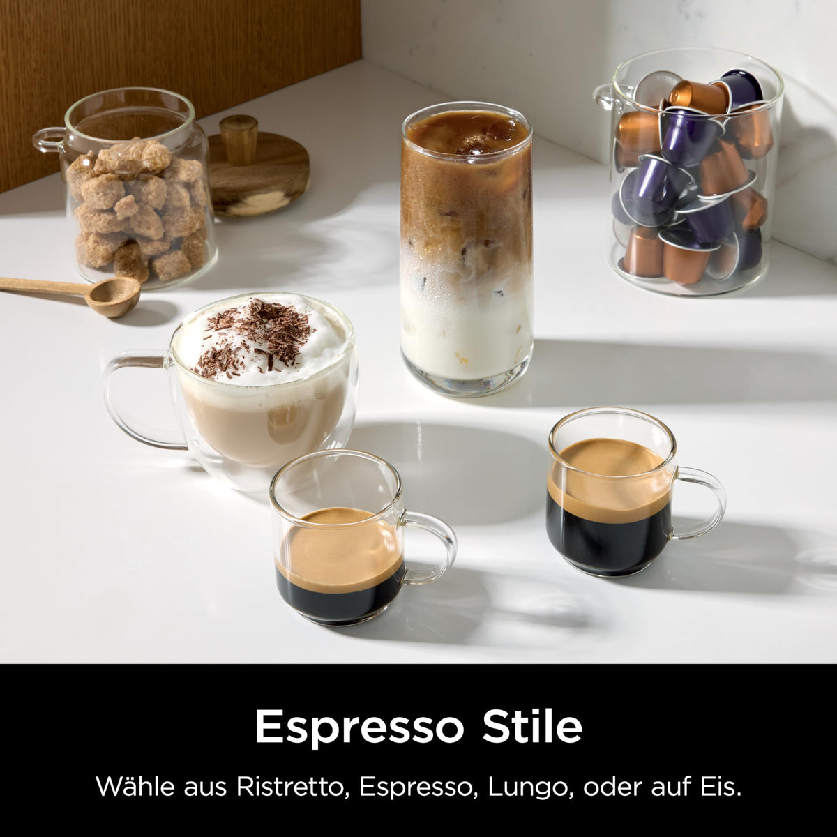 Ninja Prestige 2-in-1 aparat de cafea cu filtru și capsule, negru - CFN802EU