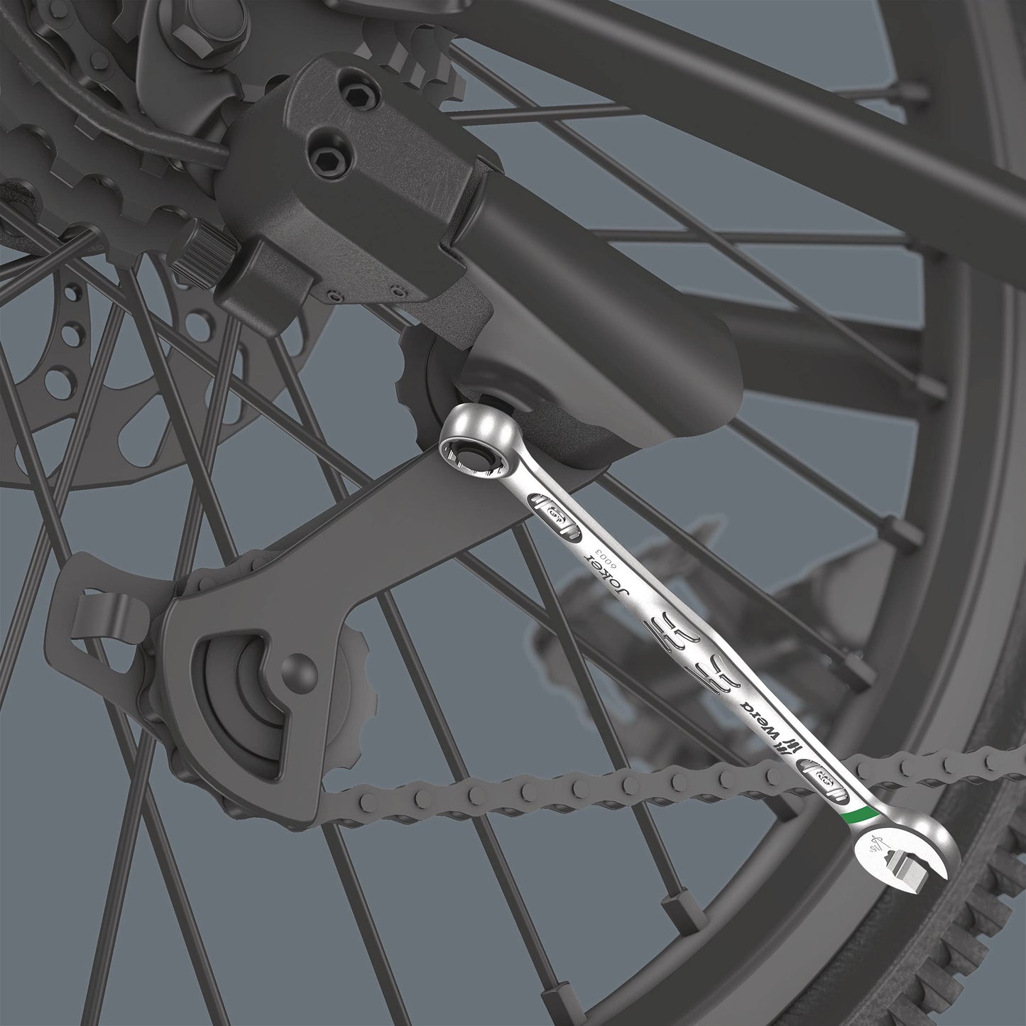 Wera 05004178001 Bicycle Set 10, combination wrench set, 5 pieces