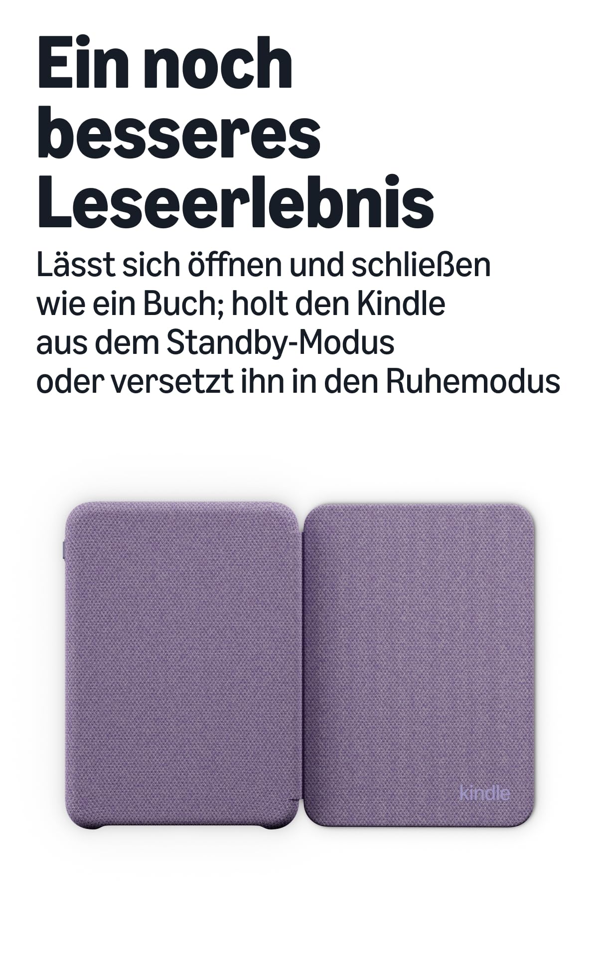 Noua husă pentru Amazon Kindle, subțire și ușoară, husă pliabilă, țesătură textilă - 53-104510