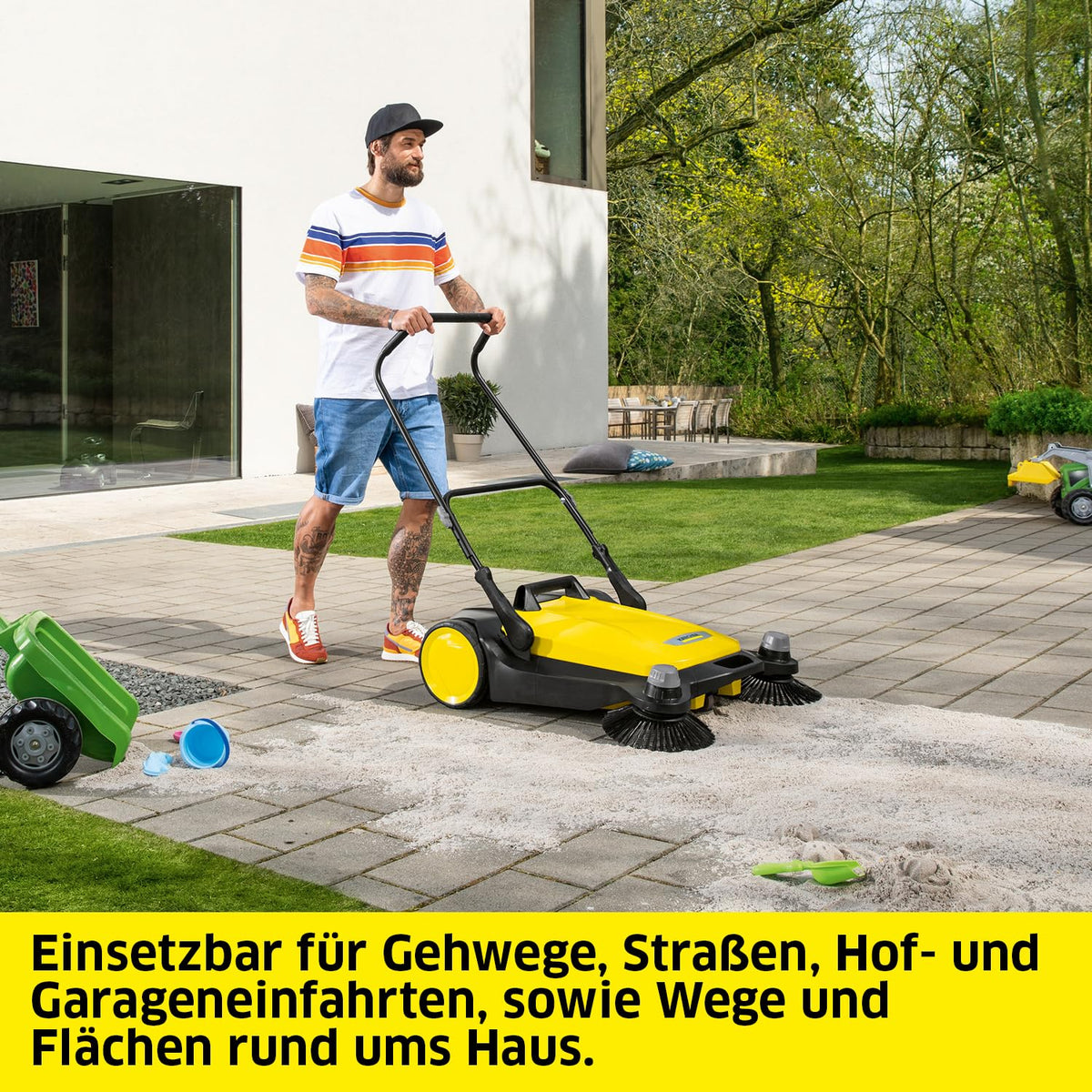 KÄRCHER Sweeper S 6 Twin, max. area performance: 2500 m²/h - 1.766-460.0