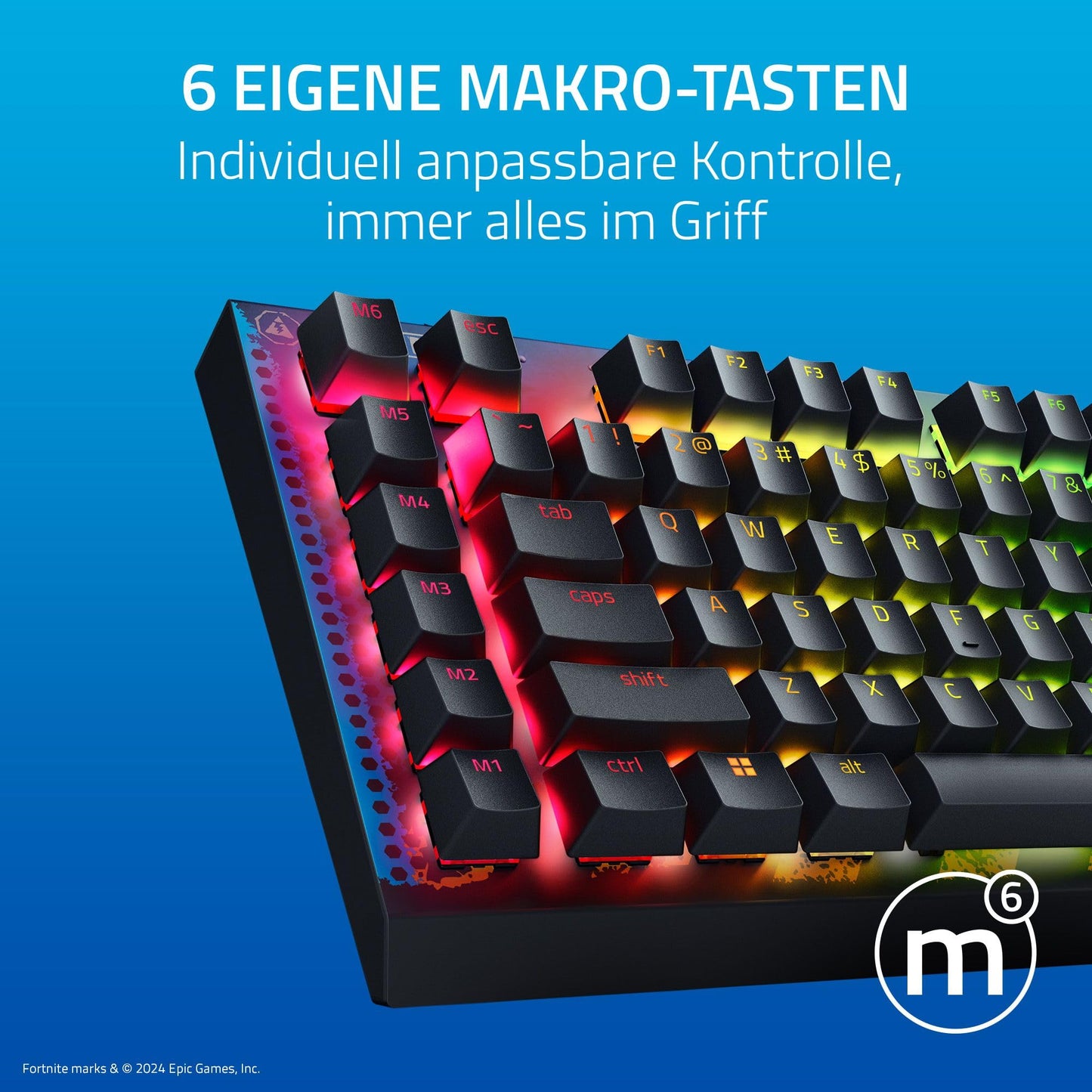 Razer BlackWidow V4 Fortnite - RZ03-04703600-R3M1