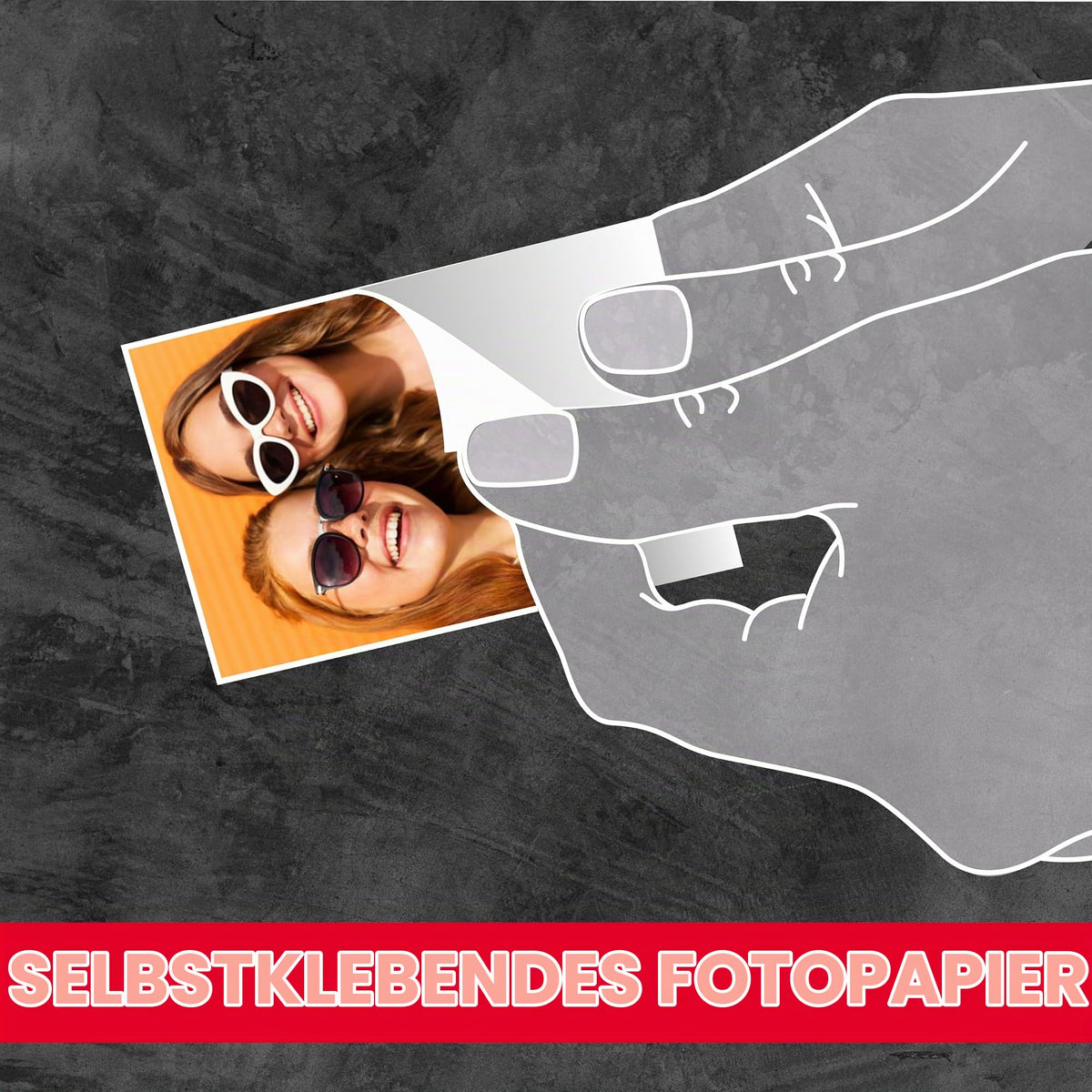 AGFA PHOTO Mini P.2 - Imprimantă Portabilă Zink pentru Fotografii Instantanee, Format 5x7,6 cm, Conexiune Bluetooth, Compatibilă iOS/Android, 10 Foi Zink Incluse - Alb - IMPRIMANTE