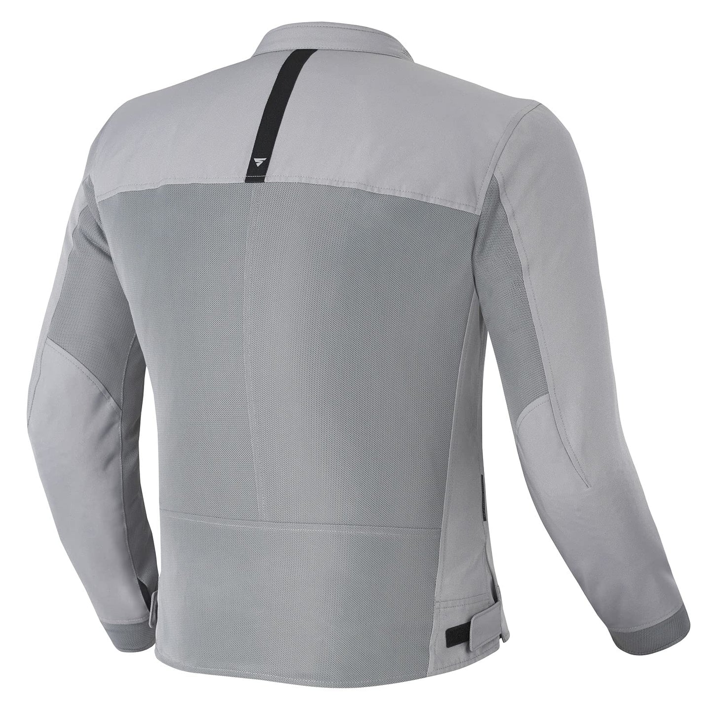 SHIMA OpenAir Motorcycle Jacket Men with Protectors AirForce Back Protector Motorcycle Jacket Summer Mesh Ventilated Textile Jacket Protective Jackets Protector Jacket Airy (Men, Grey, XL) - OPENAIR
