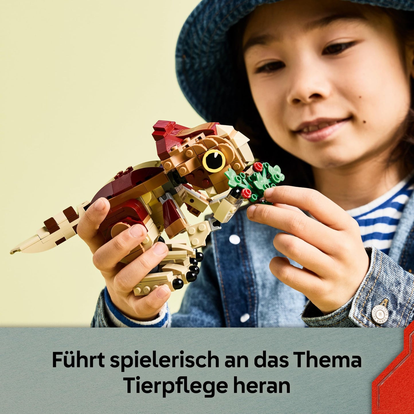 LEGO Jurassic World Baby Dinosaur Dolores: Aquilops - Toy Dinosaur to Build and Play with Play Plant - Gift for Children Ages 7 and Up and Fans of the Film Rebirth - 76970