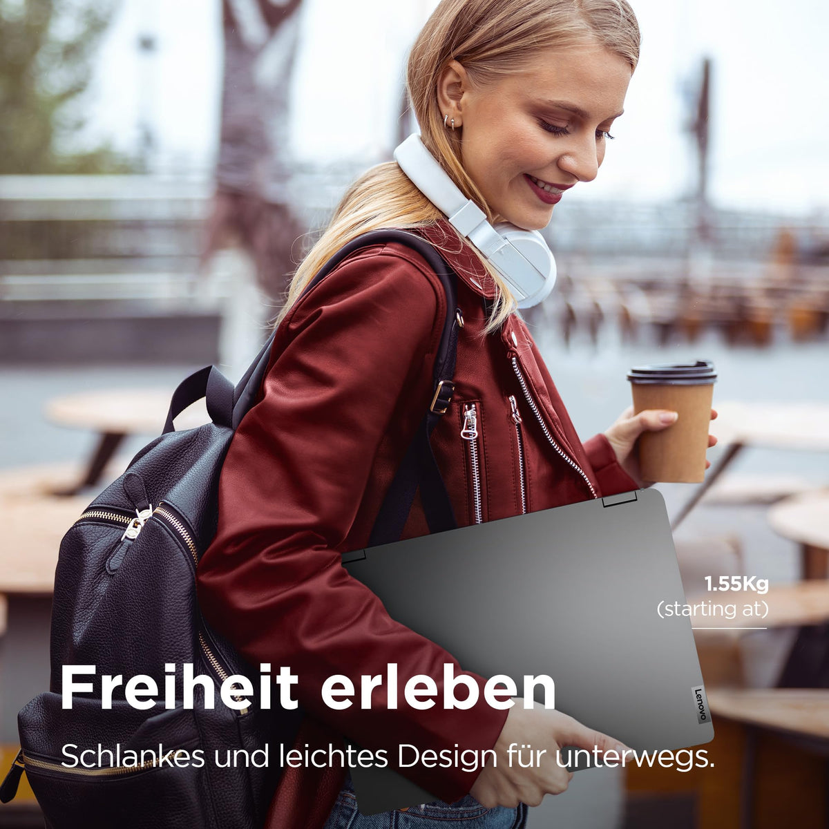Lenovo IdeaPad Flex Convertible 5 Laptop | Display WUXGA de 14" | AMD Ryzen 7 7730U | 16GB RAM | 512GB SSD | Grafică AMD Radeon | Windows 11 Home | QWERTZ | gri | 3 luni Premium Care - 82XX0003GE