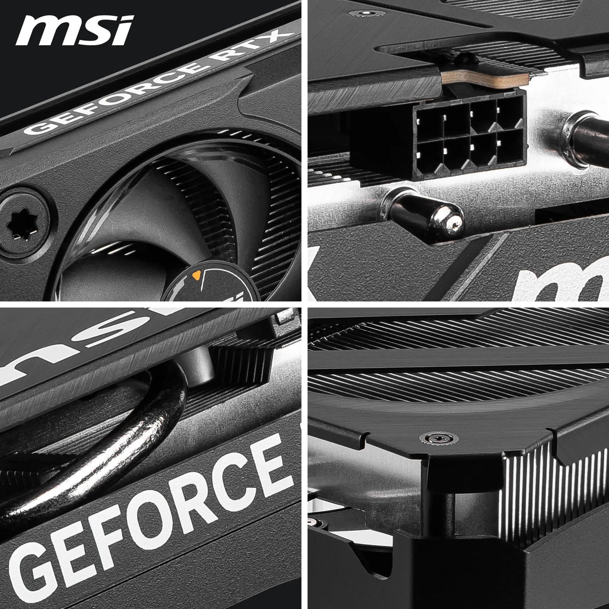 MSI GeForce RTX 5060 Ti 16G Shadow 2X OC Plus - 16GB GDDR7 (28Gbps/128-bit), PCIe 5, Boost: 2602 MHz, HDMI 2.1b, DisplayPort 2.1b, metal backplate - V535-003R