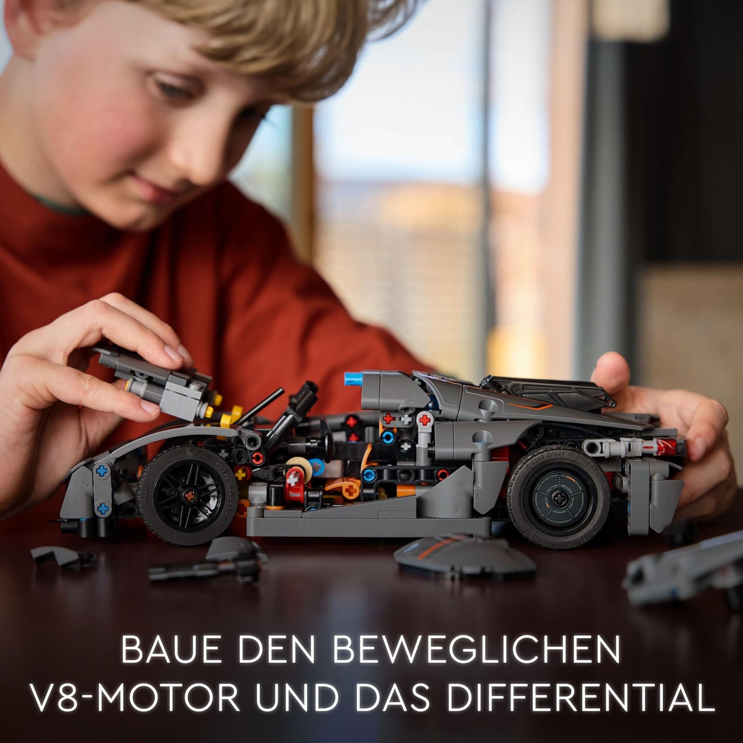 LEGO Technic 42173 Hypercar Koenigsegg Jesko Absolute Gray Building Set