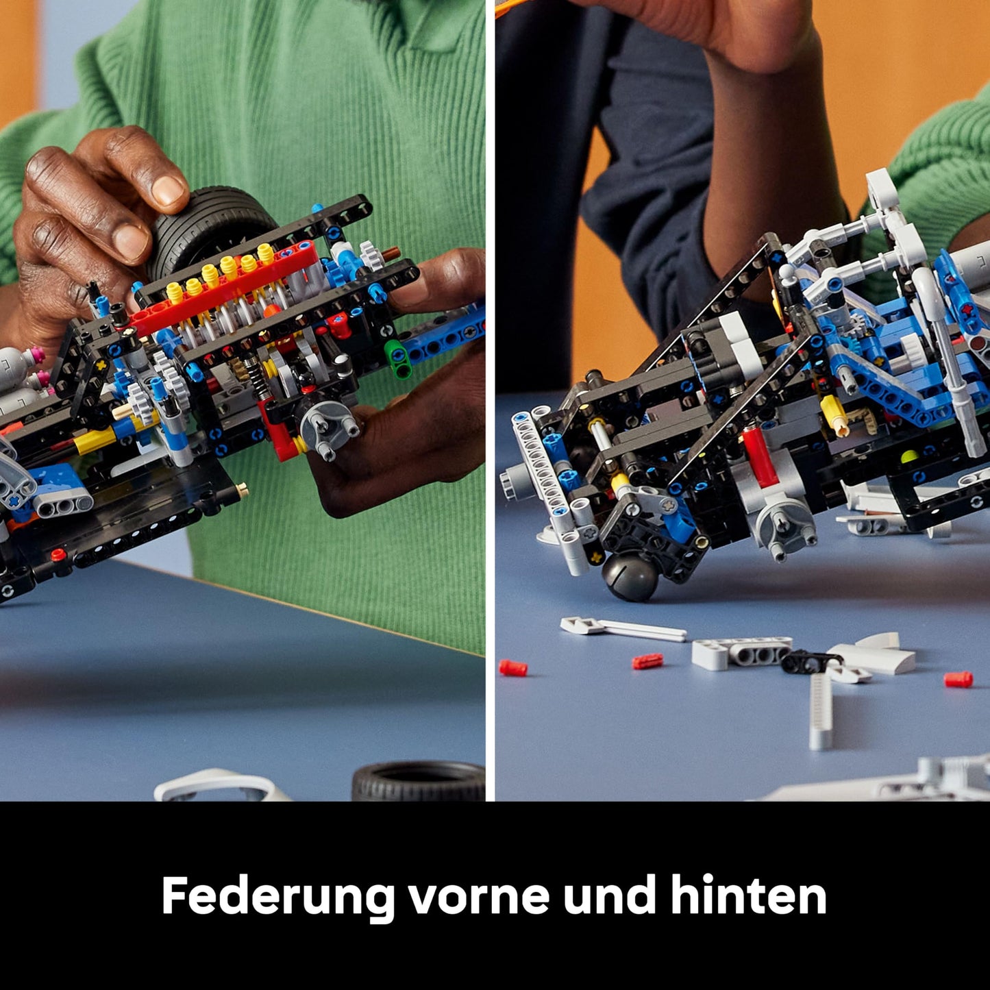 LEGO Technic 2 Fast 2 Furious Nissan Skyline GT-R (R34) speedster - car model for adults - with drift function, steering, suspension and 6-cylinder engine - collector's gift for fans - 42210