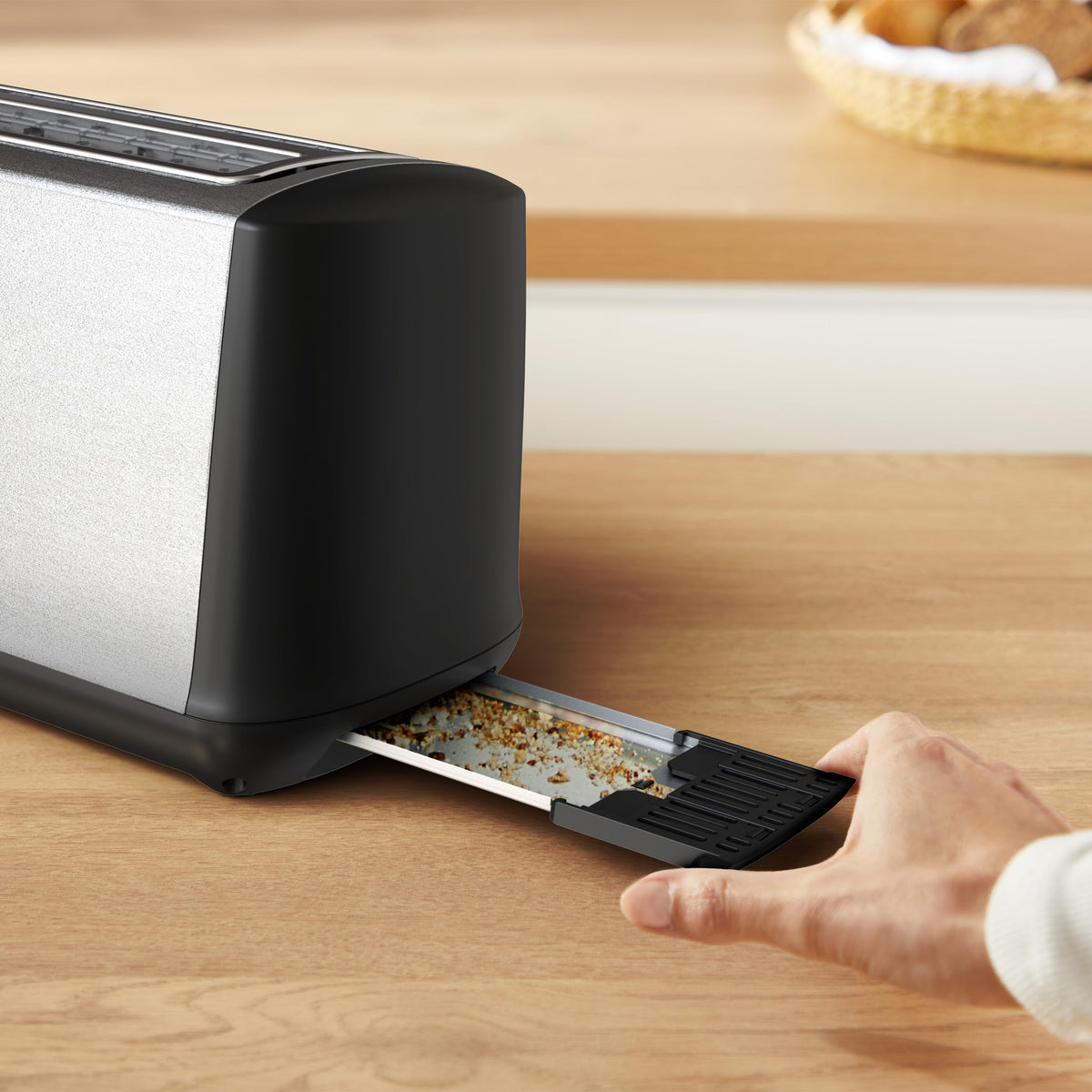 Tefal Subito, toaster cu fante duble și fante lungi - TL342DE0
