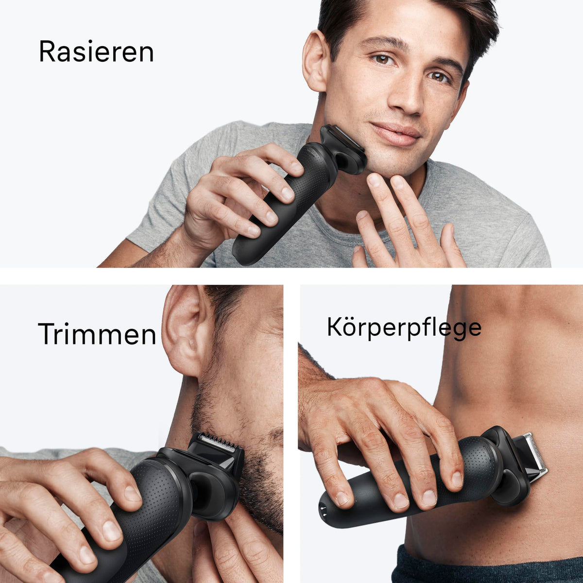 Braun Rasierer Herren Electric Series 5, 52-N1650si, Negru
