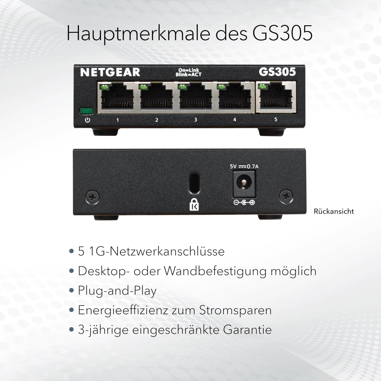 Netgear GS305 (GS305-300PES)