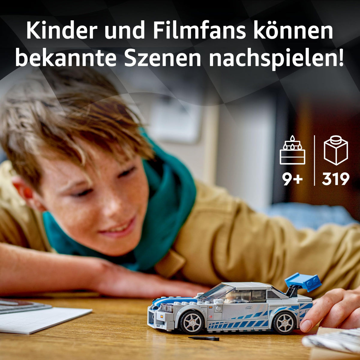 LEGO Speed Champions 2 Fast 2 Furious – Nissan Skyline GT-R (R34) 76917