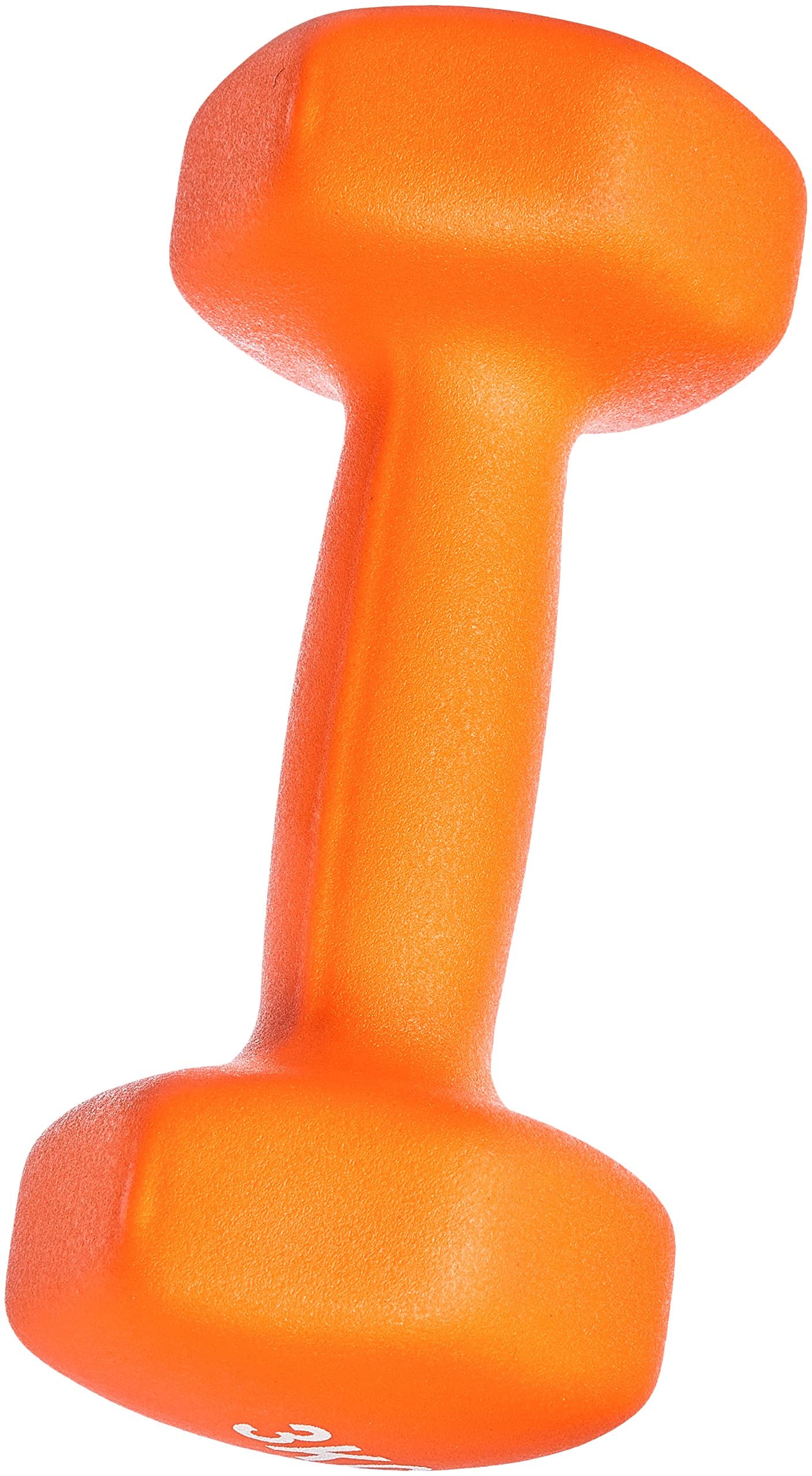 Amazon Basics Neoprene Dumbbell Weights, Orange, Set of 2, 2 x 3 kg 6.0 - GND003