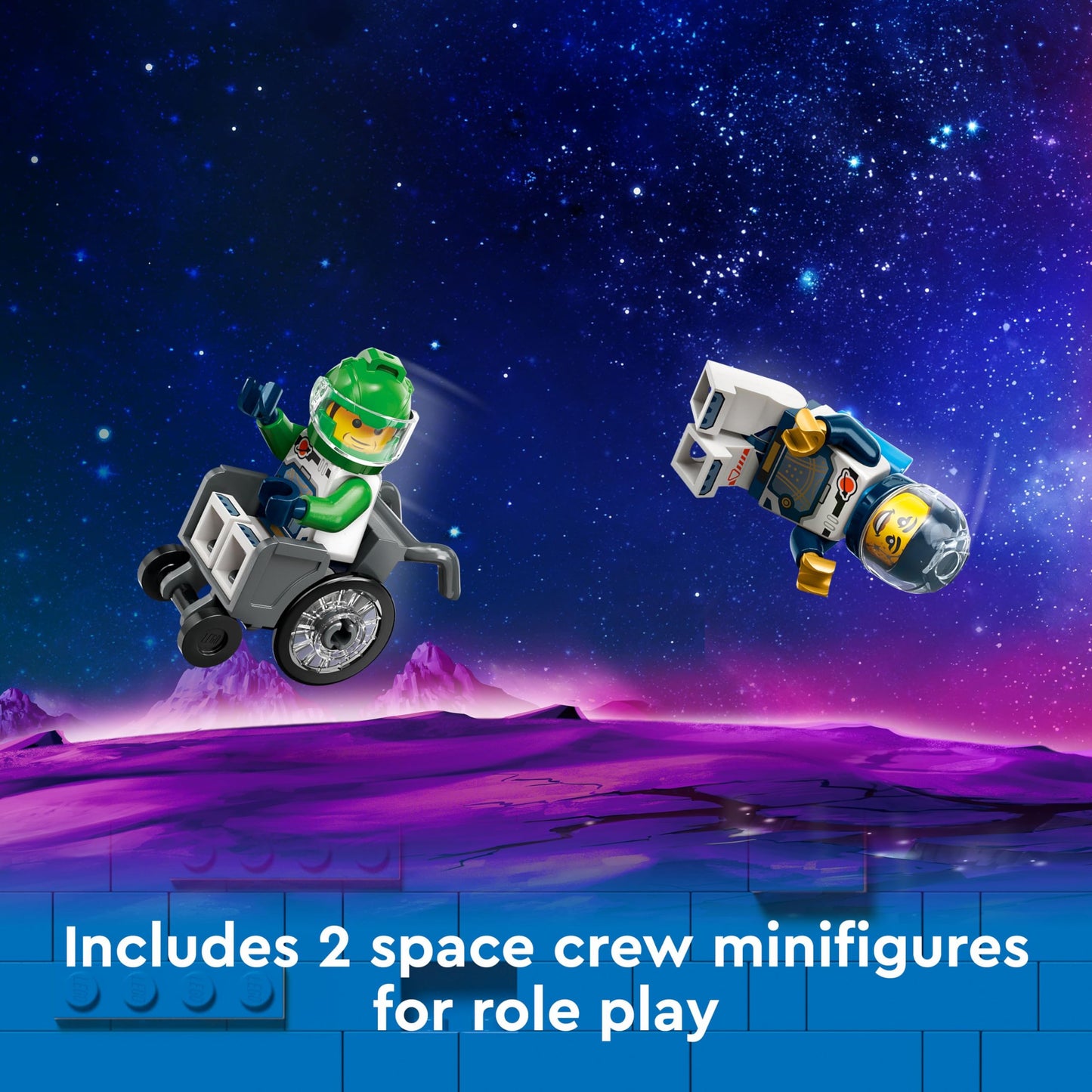 LEGO City Space Science Laboratory 60439, space exploration toy for children aged 6 and up, 560 pieces