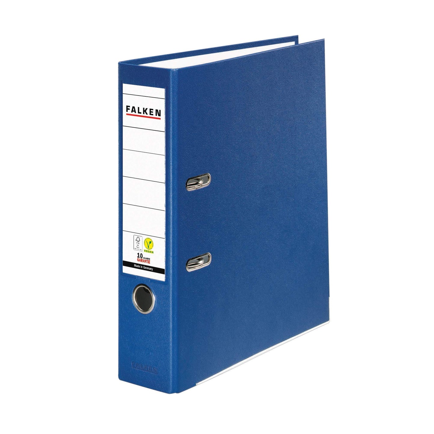 FALKEN 5x PP-Color plastic folders 8 cm wide DIN A4 blue - 11374212