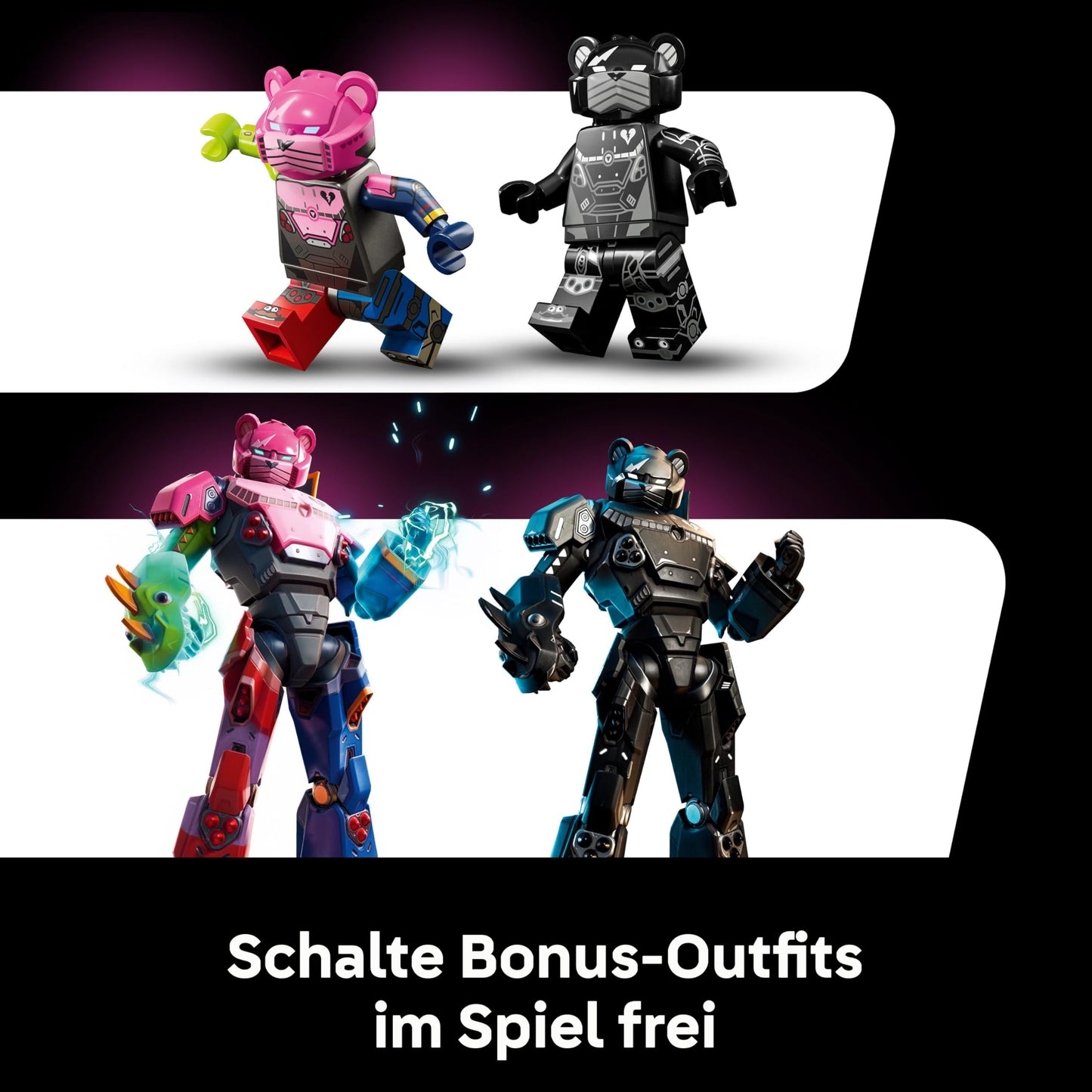 LEGO Fortnite Mecha Leader - Gaming Model Building Including Sword & Minifigure - Collectible & Gift for Adult Video Game Fans - 77078