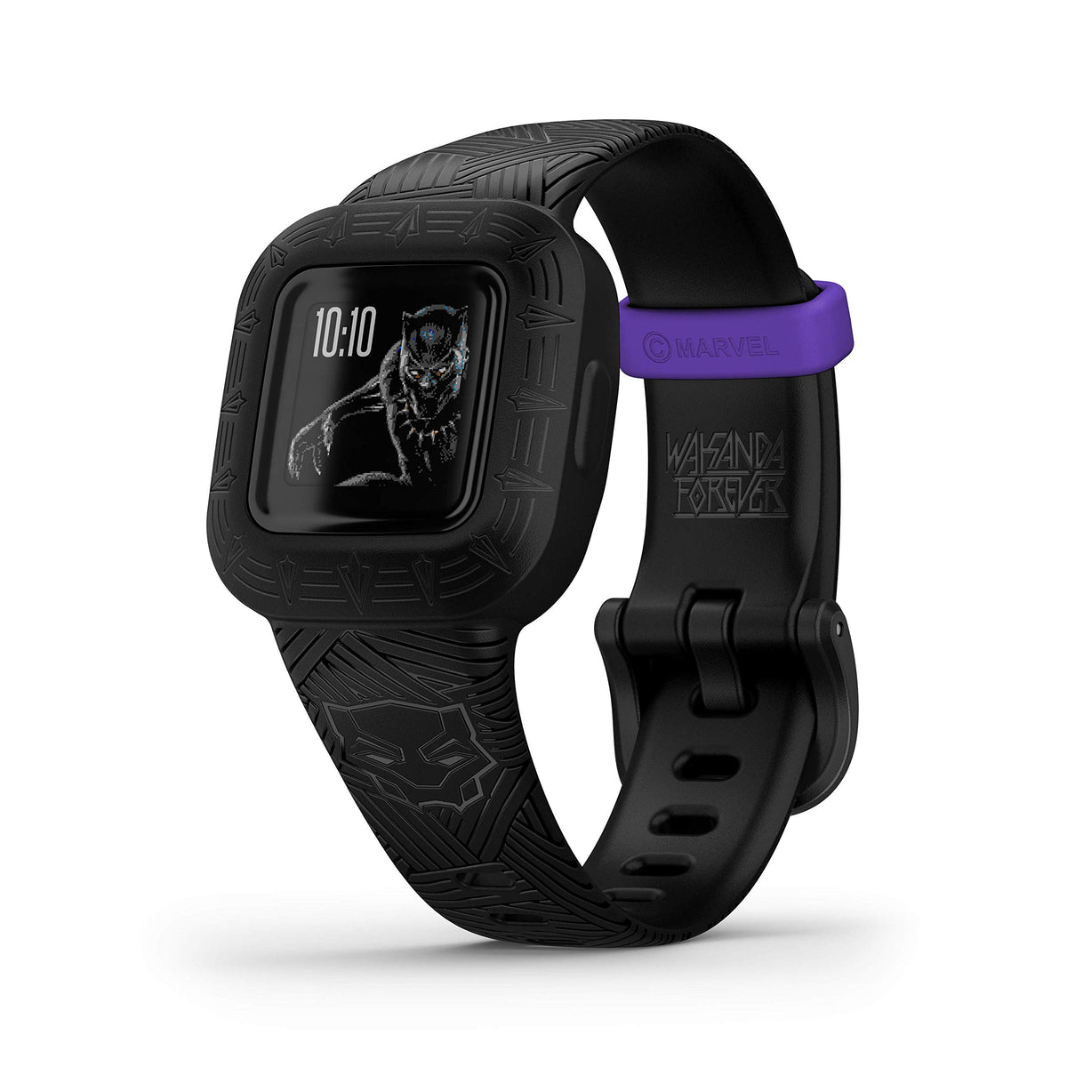 Garmin vívofit jr. 3, Activity Tracker for Kids, Marvel Black Panther - 010-02441-10