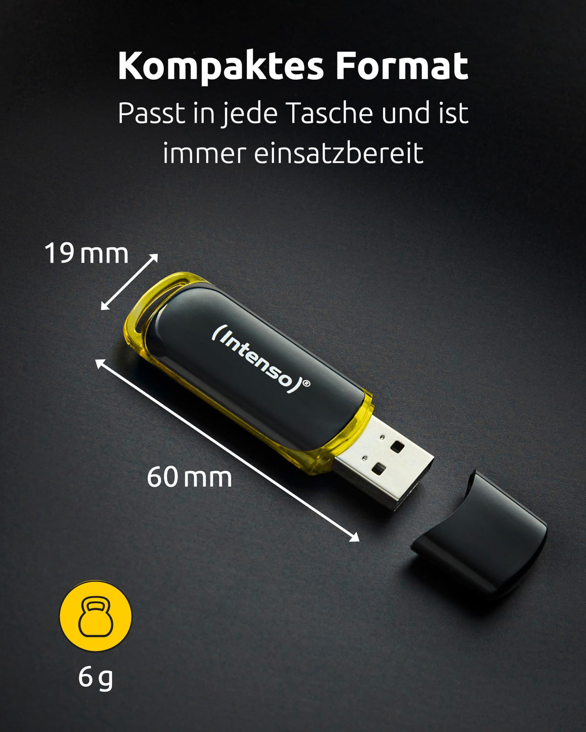 Intenso USB Stick Business Line Multipack 16GB 5-Pack – USB 2.0 High Speed USB-A Flash Drive – up to 28 MB/s – compatible with Windows & Mac - 3511575