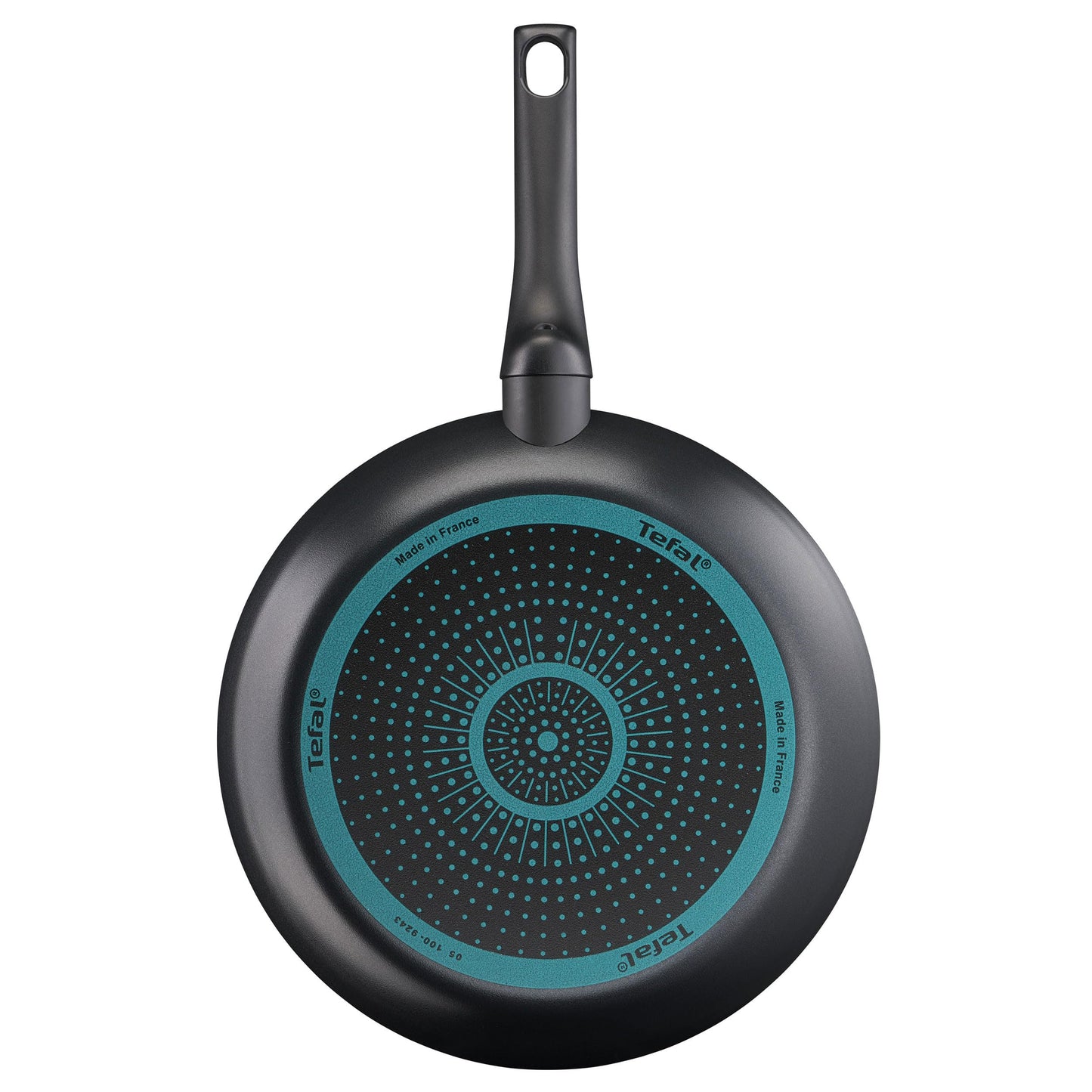 Tefal Easy Cook & Clean wok pan 28 cm, non-stick coating, thermal signal at ideal frying temperature, NOT suitable for induction, easy to clean, Made in France, black, B5551933