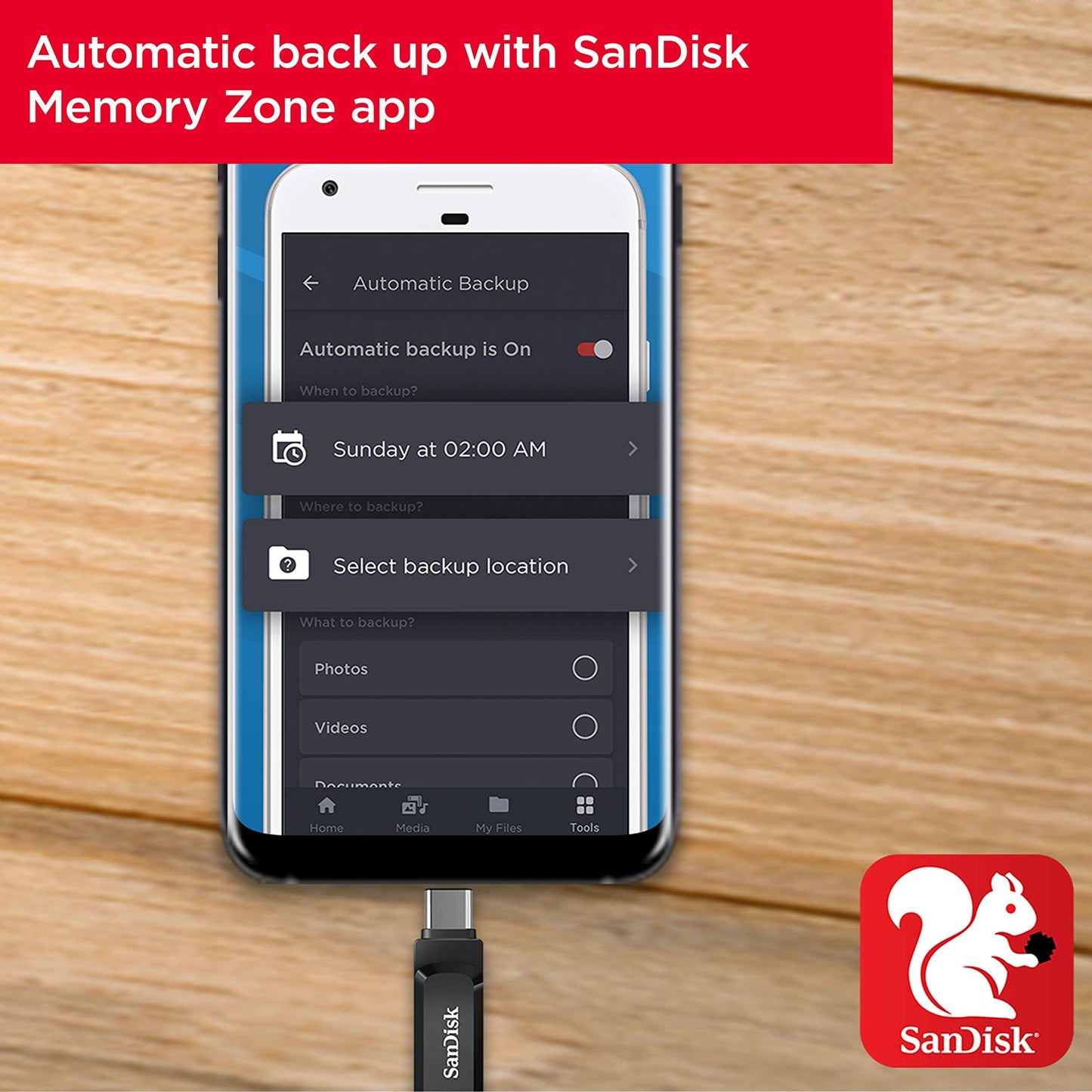 SanDisk Ultra Dual Drive Go USB Type-C 64 GB (Android smartphone memory, USB Type-C port, 150 MB/s reading speed, can be used as a key fob) (pack of 2) - SDDDC3-064G-G46