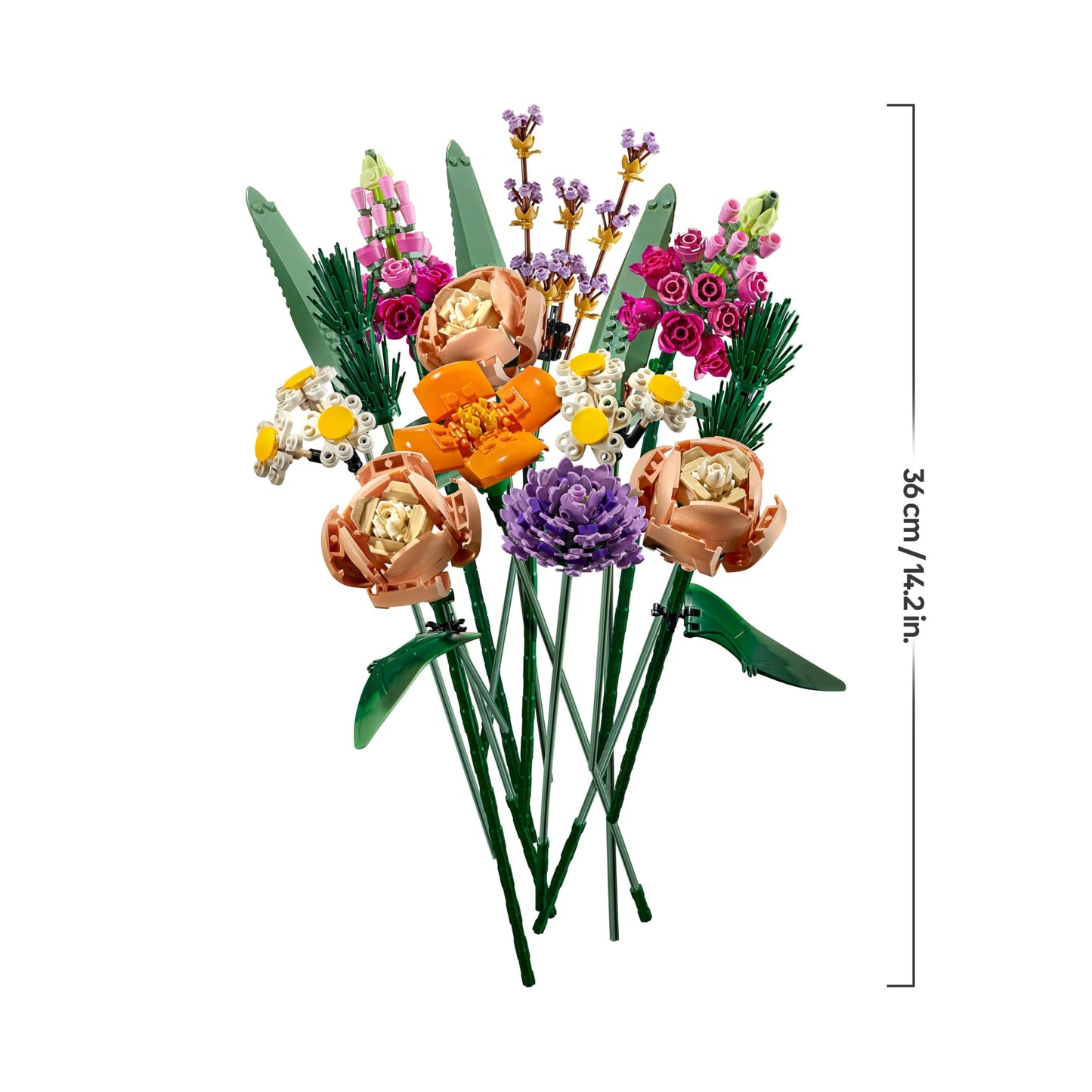 LEGO Botanicals Bouquet - Artificial Flowers Set for Adults - Room Decoration and Gift Idea for Women & Men - Home Accessories - Botany Collection 10280