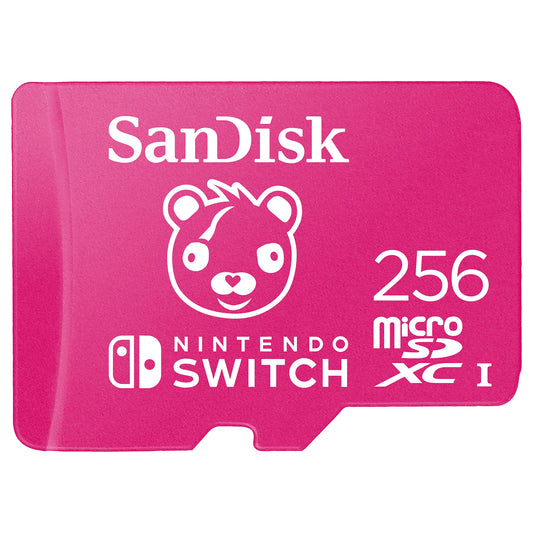 SanDisk Nintendo Switch microSDXC 256GB (SDSQXAO-256G-GN6ZG)