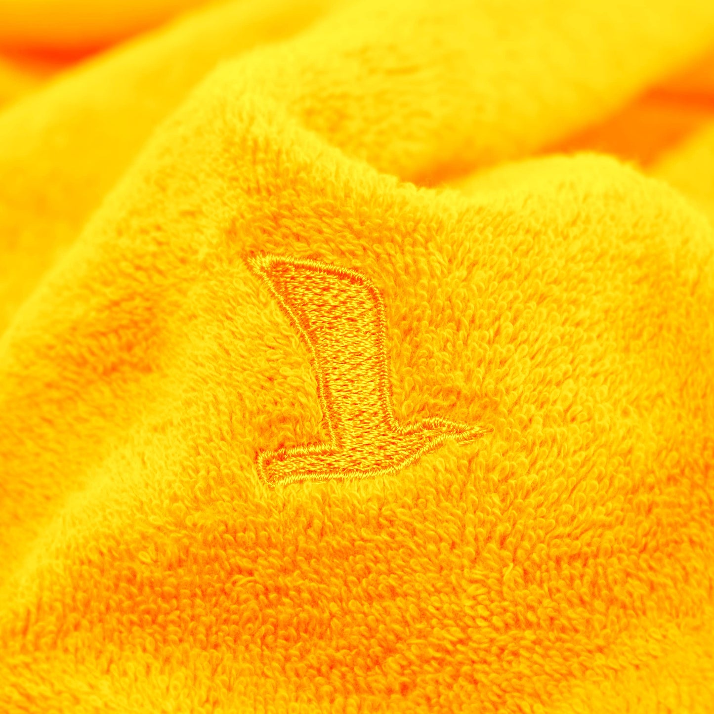 Möve Superwuschel bath towel 100 x 160 cm made of 100% cotton, gold - 017258775-100160-115